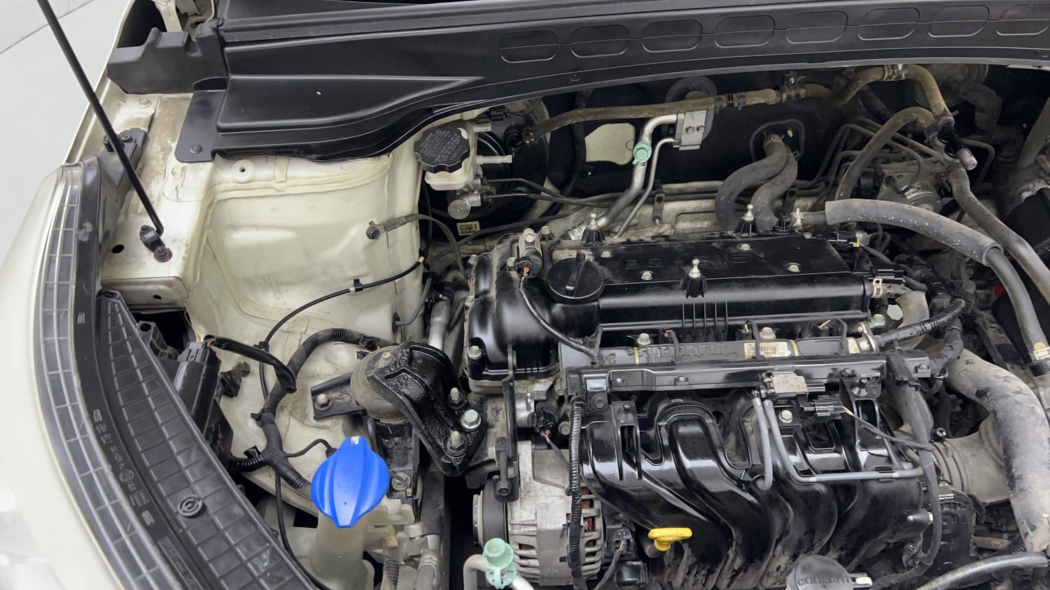 Used 2016 Hyundai Creta 1.6 SX Plus AT Petrol Petrol Automatic engine ENGINE RIGHT SIDE VIEW