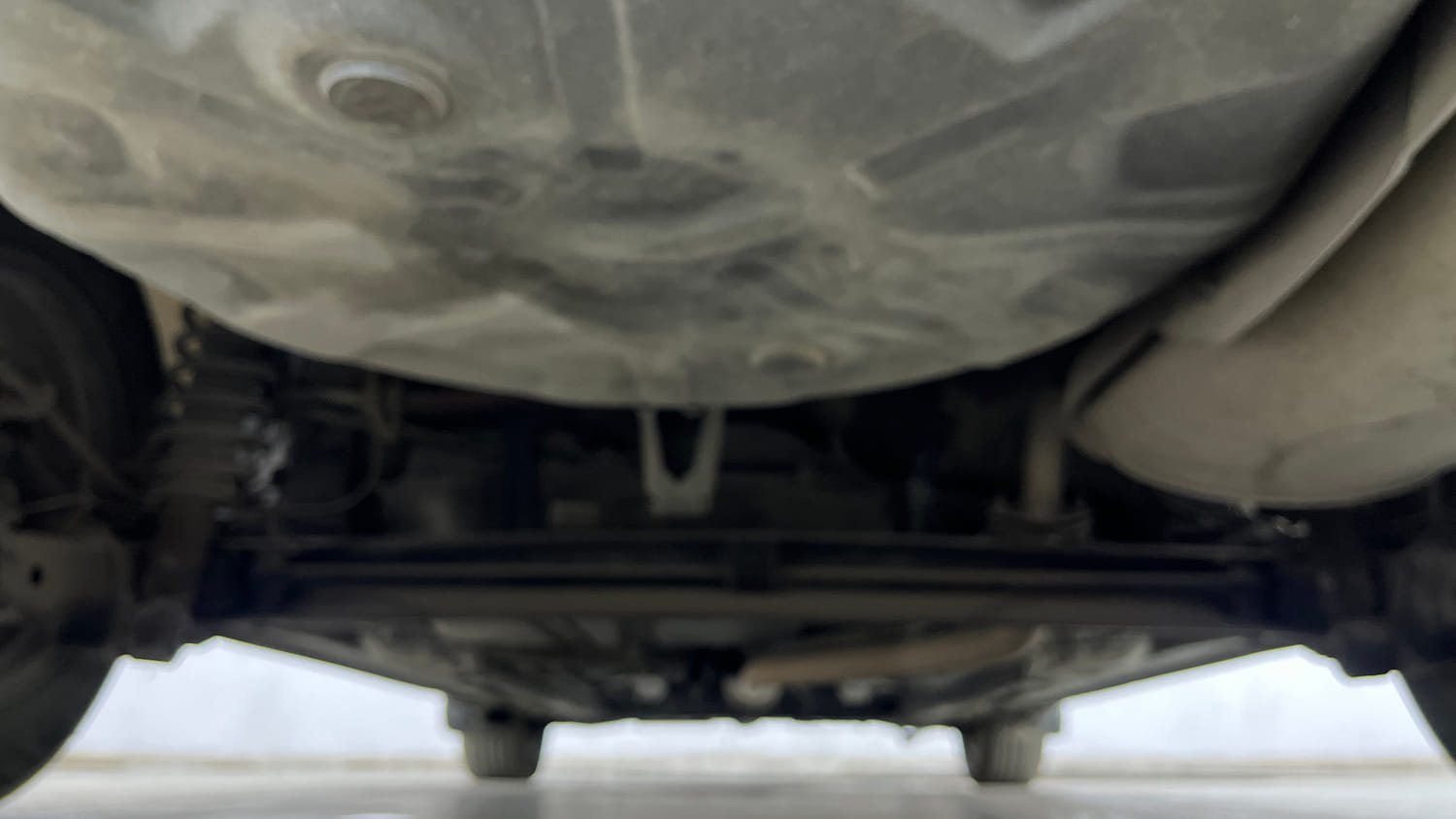 Used 2015 Toyota Corolla Altis G AT Petrol Petrol Automatic extra REAR UNDERBODY VIEW (TAKEN FROM REAR)