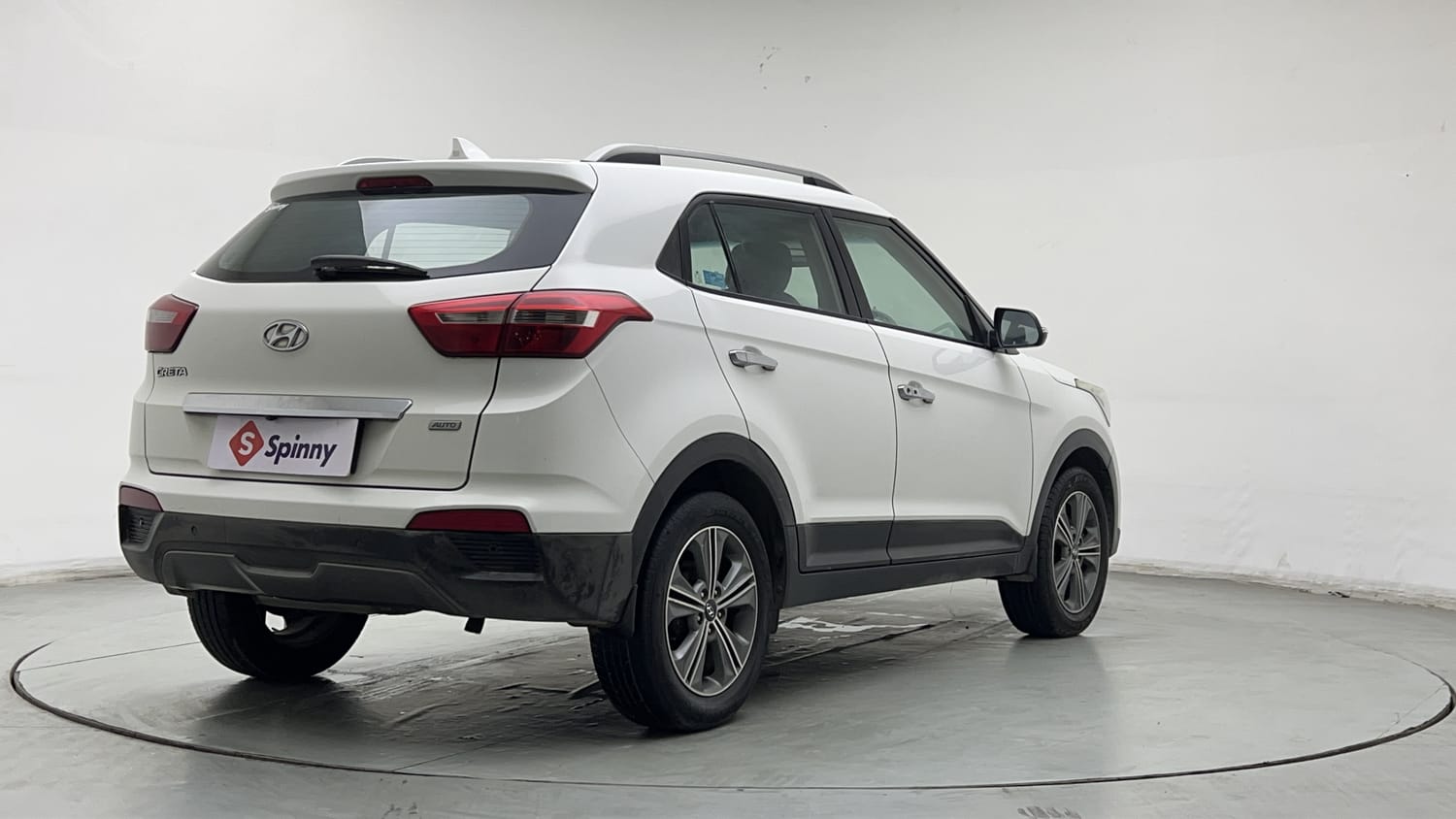 Used 2016 Hyundai Creta 1.6 SX Plus AT Petrol Petrol Automatic exterior RIGHT REAR CORNER VIEW