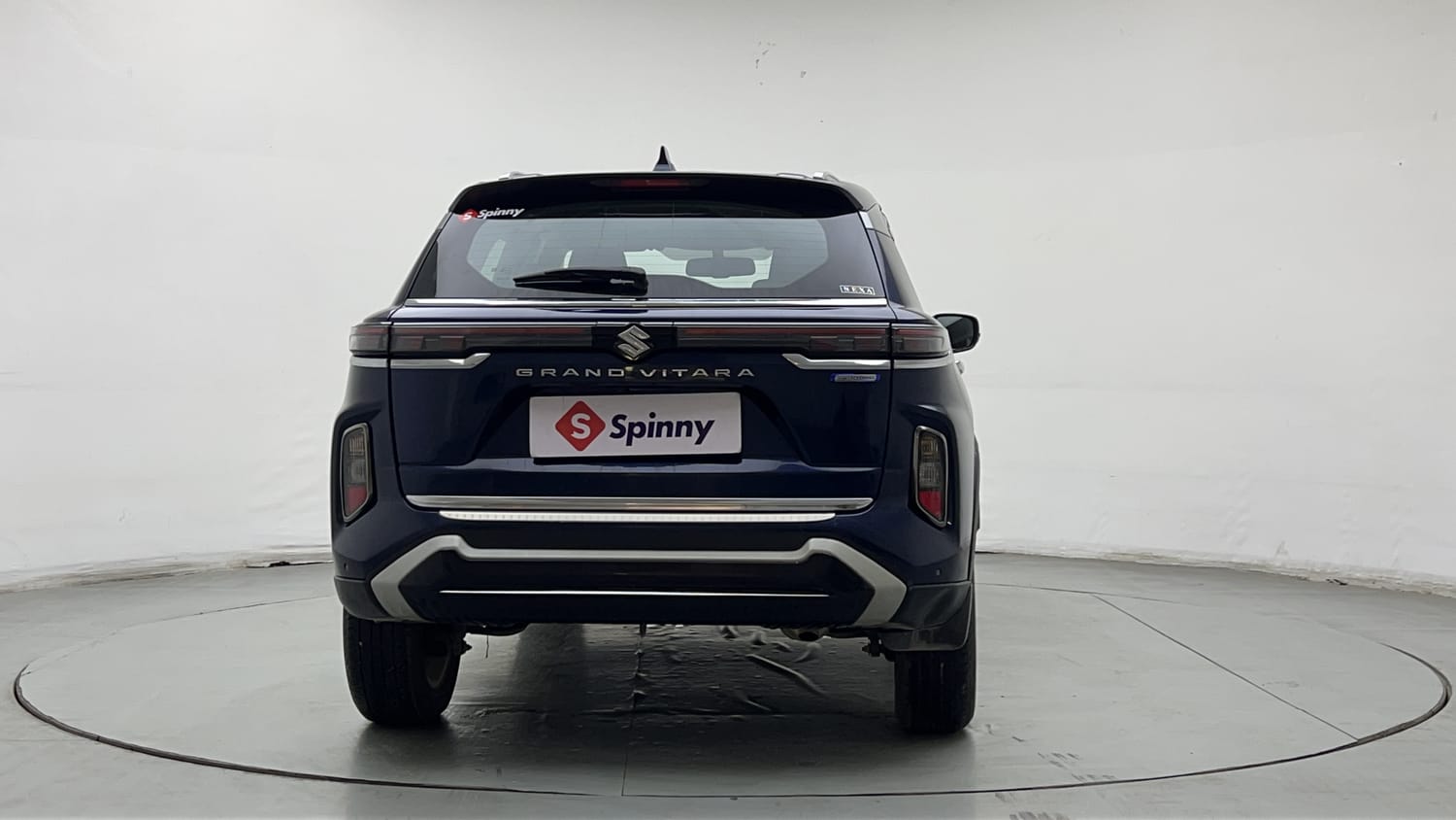 Used 2024 Maruti Suzuki Grand Vitara Zeta Smart Hybrid Petrol Manual exterior BACK VIEW