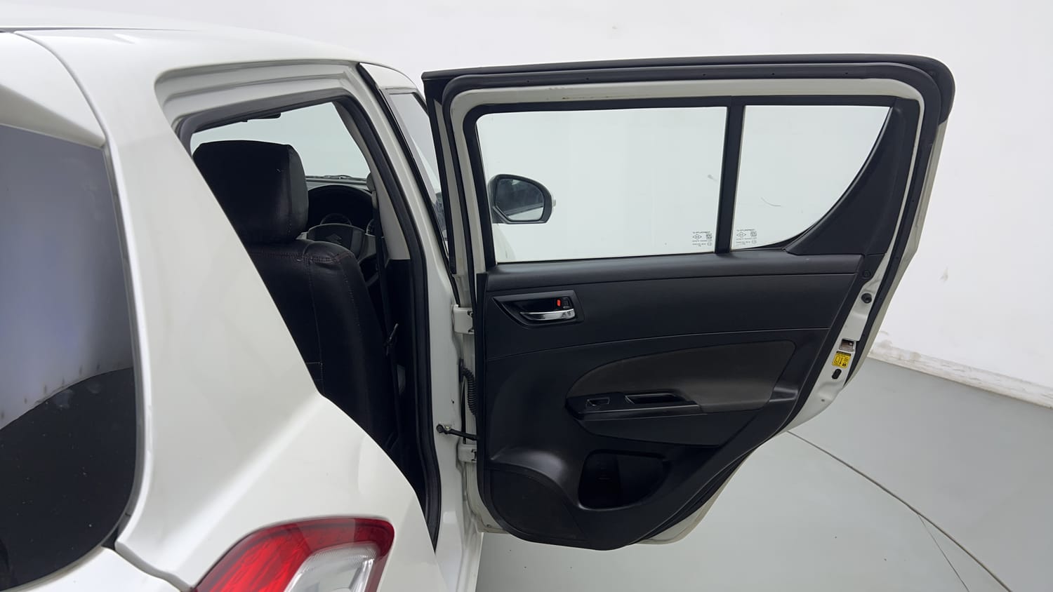 Used 2016 Maruti Suzuki Swift VXi Petrol Manual interior RIGHT REAR DOOR OPEN VIEW