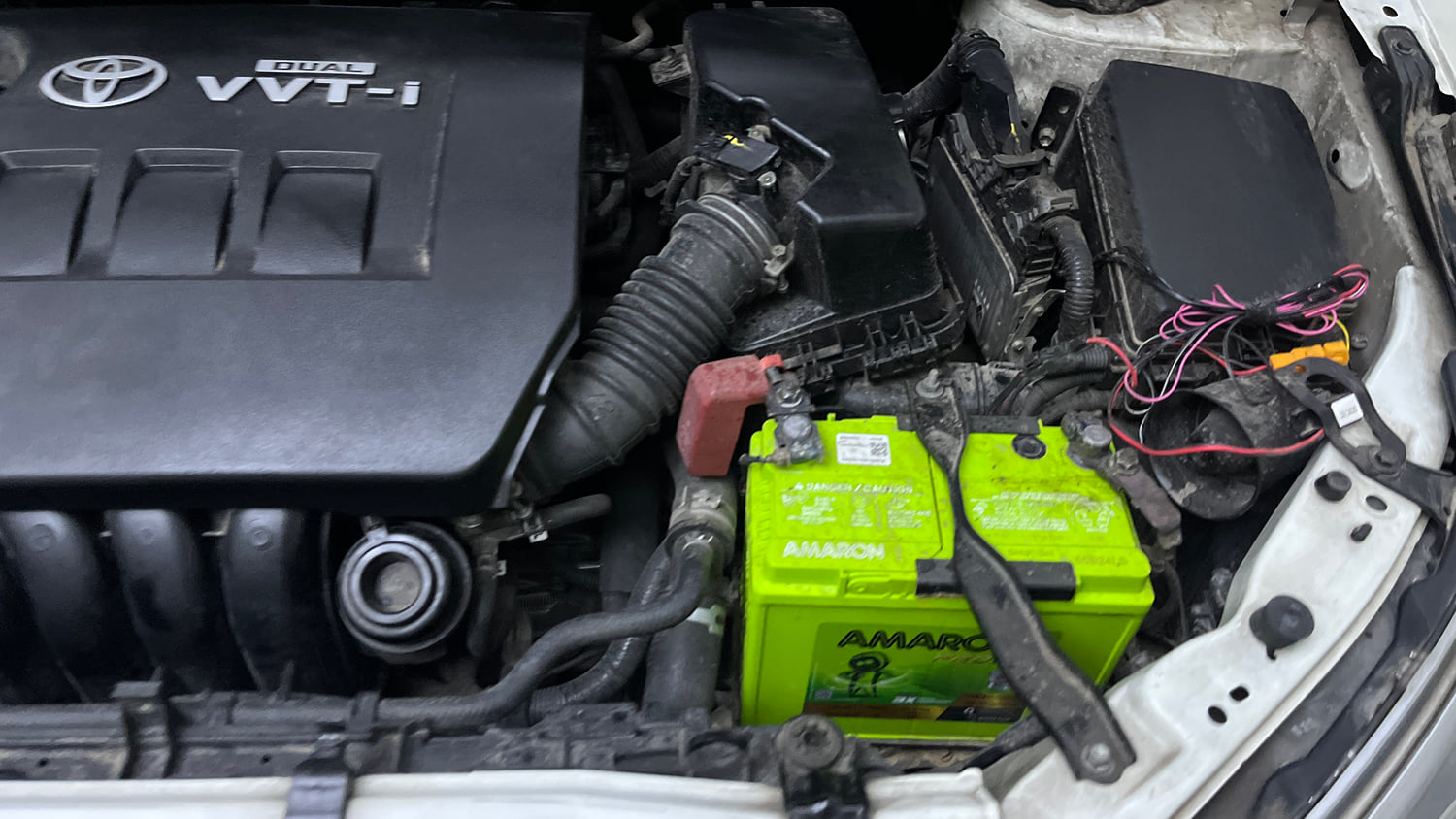 Used 2015 Toyota Corolla Altis G AT Petrol Petrol Automatic engine ENGINE LEFT SIDE VIEW