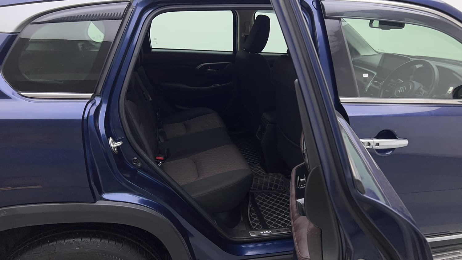 Used 2024 Maruti Suzuki Grand Vitara Zeta Smart Hybrid Petrol Manual interior RIGHT SIDE REAR DOOR CABIN VIEW