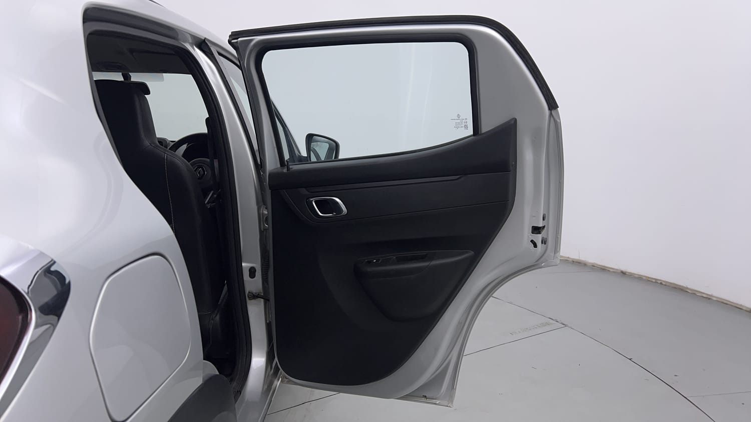 Used 2020 Renault Kwid RXT 1.0 Opt Petrol Manual interior RIGHT REAR DOOR OPEN VIEW
