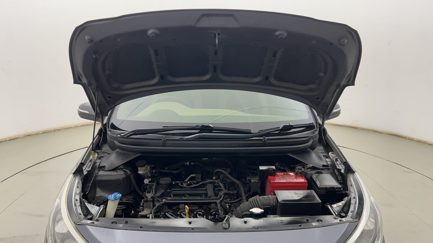 Used 2018 Hyundai Elite i20 Sportz 1.2 Petrol Manual engine ENGINE & BONNET OPEN FRONT VIEW