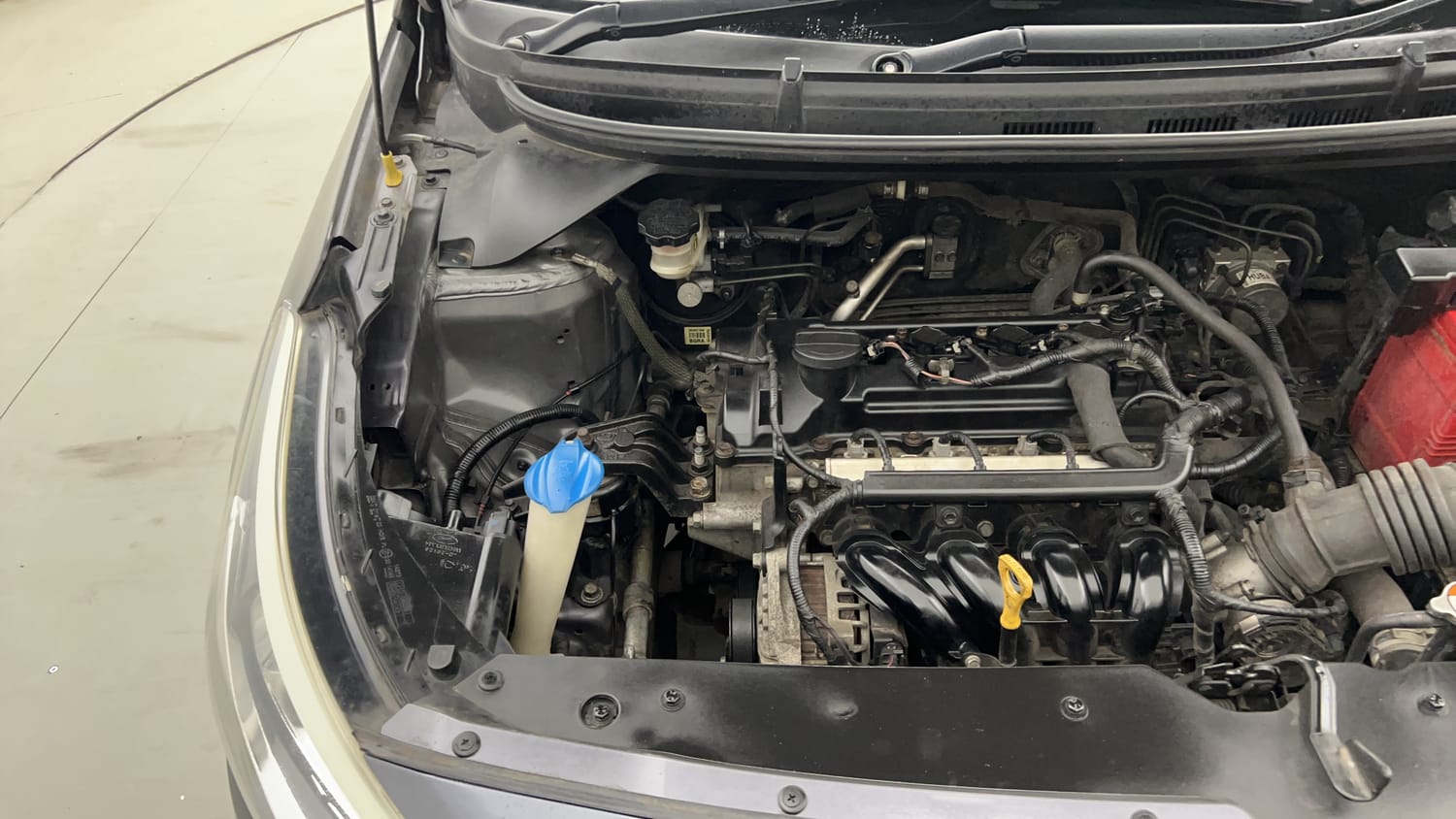 Used 2018 Hyundai Elite i20 Sportz 1.2 Petrol Manual engine ENGINE RIGHT SIDE VIEW