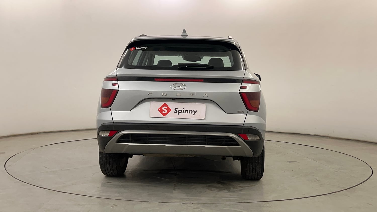 Used 2021 Hyundai Creta SX 1.5 Petrol Petrol Manual exterior BACK VIEW