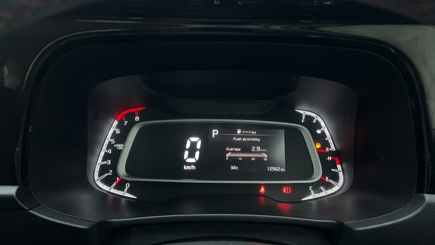 Used 2022 Kia Sonet GTX Plus 1.0 DCT Petrol Automatic interior CLUSTERMETER VIEW