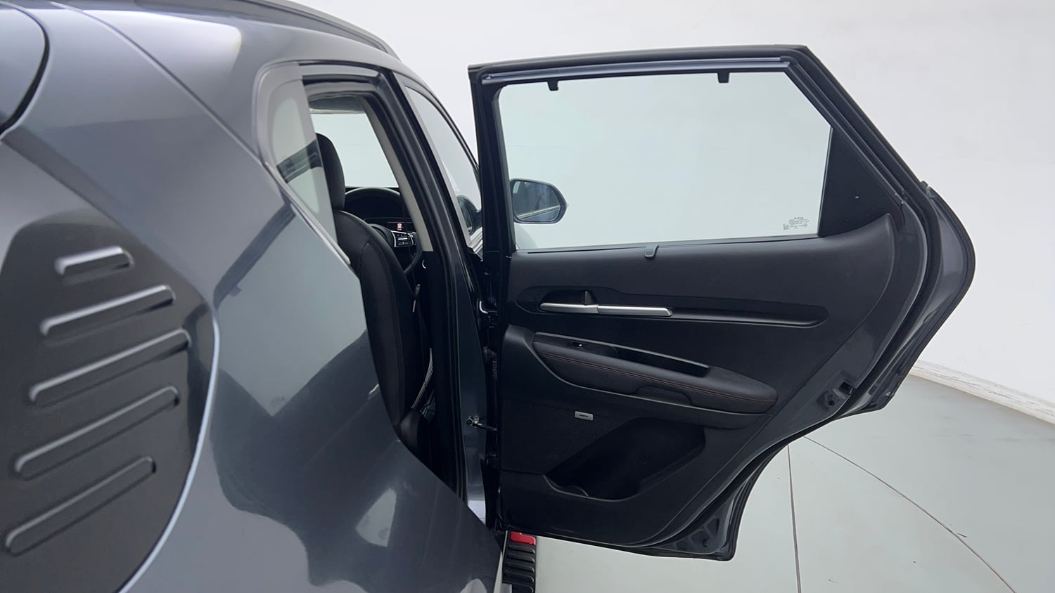 Used 2022 Kia Sonet GTX Plus 1.0 DCT Petrol Automatic interior RIGHT REAR DOOR OPEN VIEW