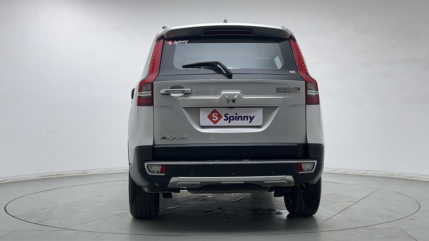 Used 2022 Mahindra Scorpio N Z8 L Diesel AT 4WD 7 STR Diesel Automatic exterior BACK VIEW
