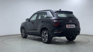 Used 2022 Hyundai Creta SX (O) 1.4 Turbo 7 DCT Petrol Automatic exterior LEFT REAR CORNER VIEW