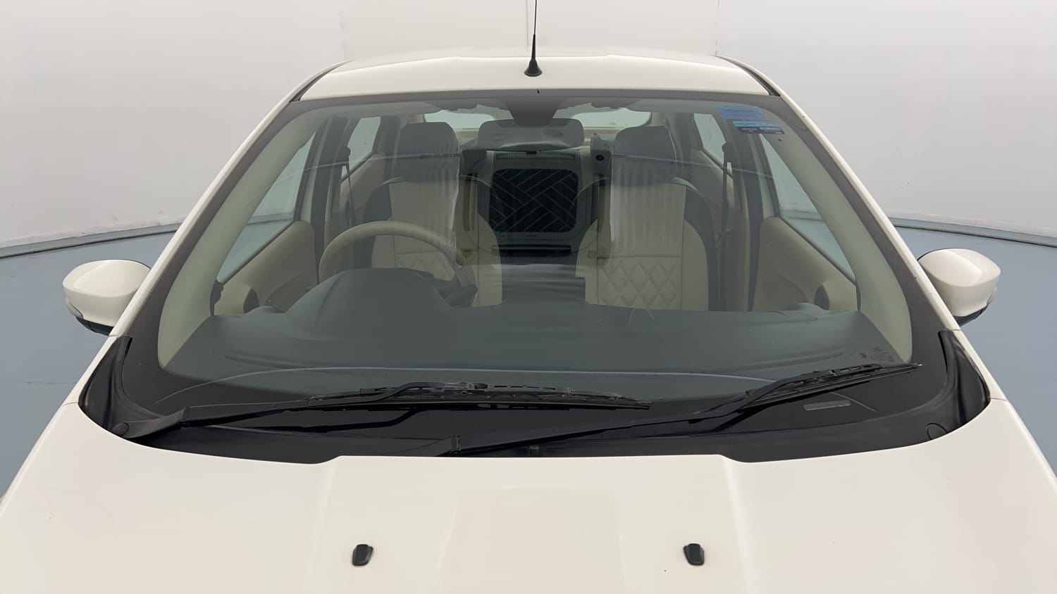 Used 2021 Ford Figo Aspire Titanium 1.2 Ti-VCT Petrol Manual exterior FRONT WINDSHIELD VIEW