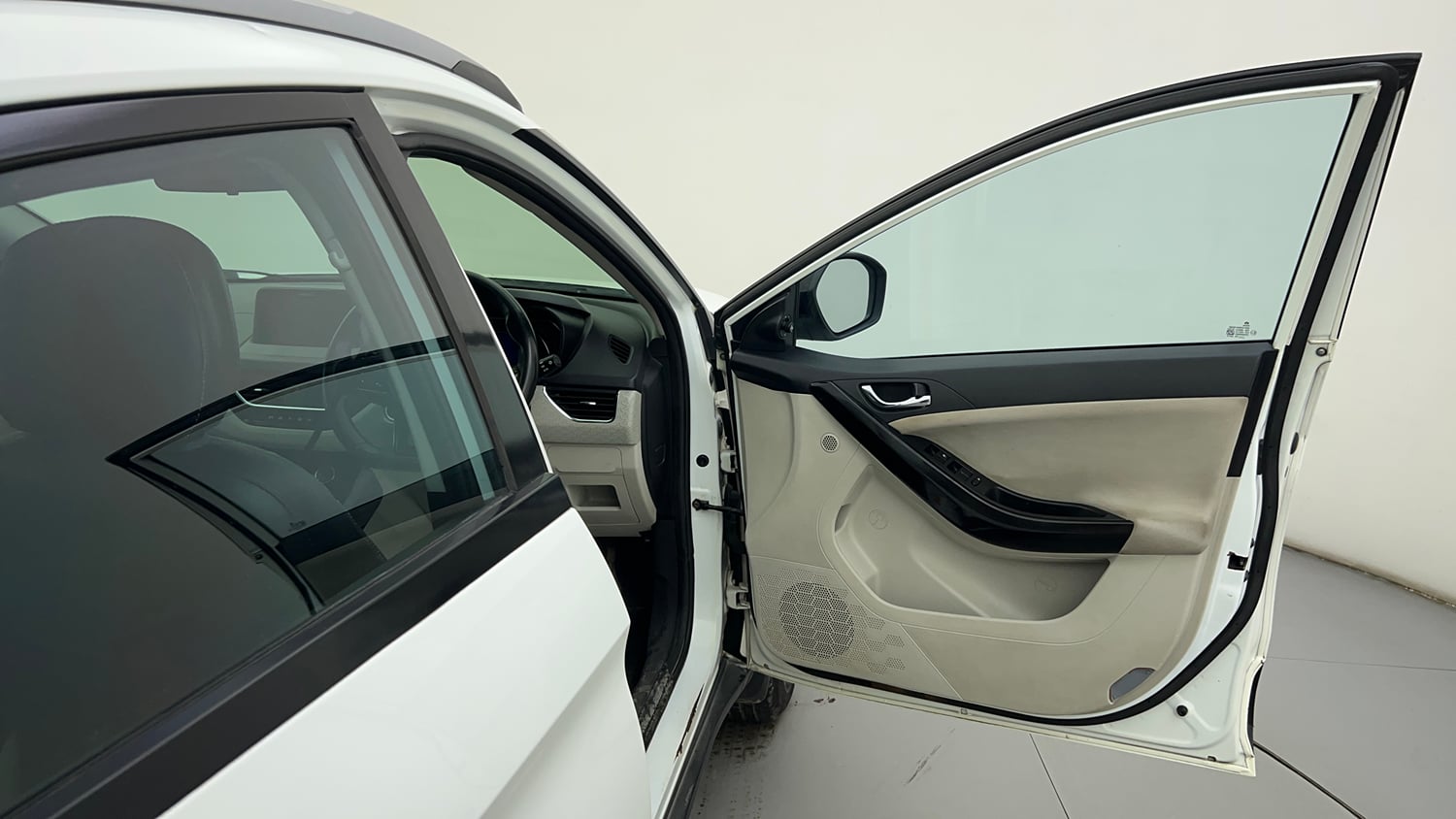 Used 2023 Tata Nexon XZA Plus (S) Petrol Automatic interior RIGHT FRONT DOOR OPEN VIEW