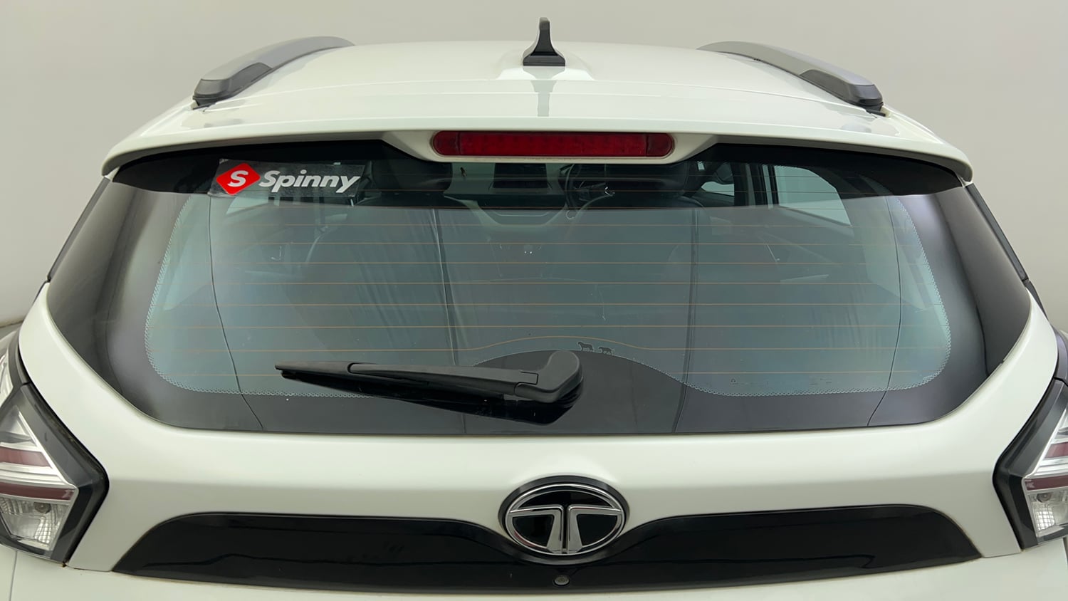 Used 2023 Tata Nexon XZA Plus (S) Petrol Automatic exterior BACK WINDSHIELD VIEW