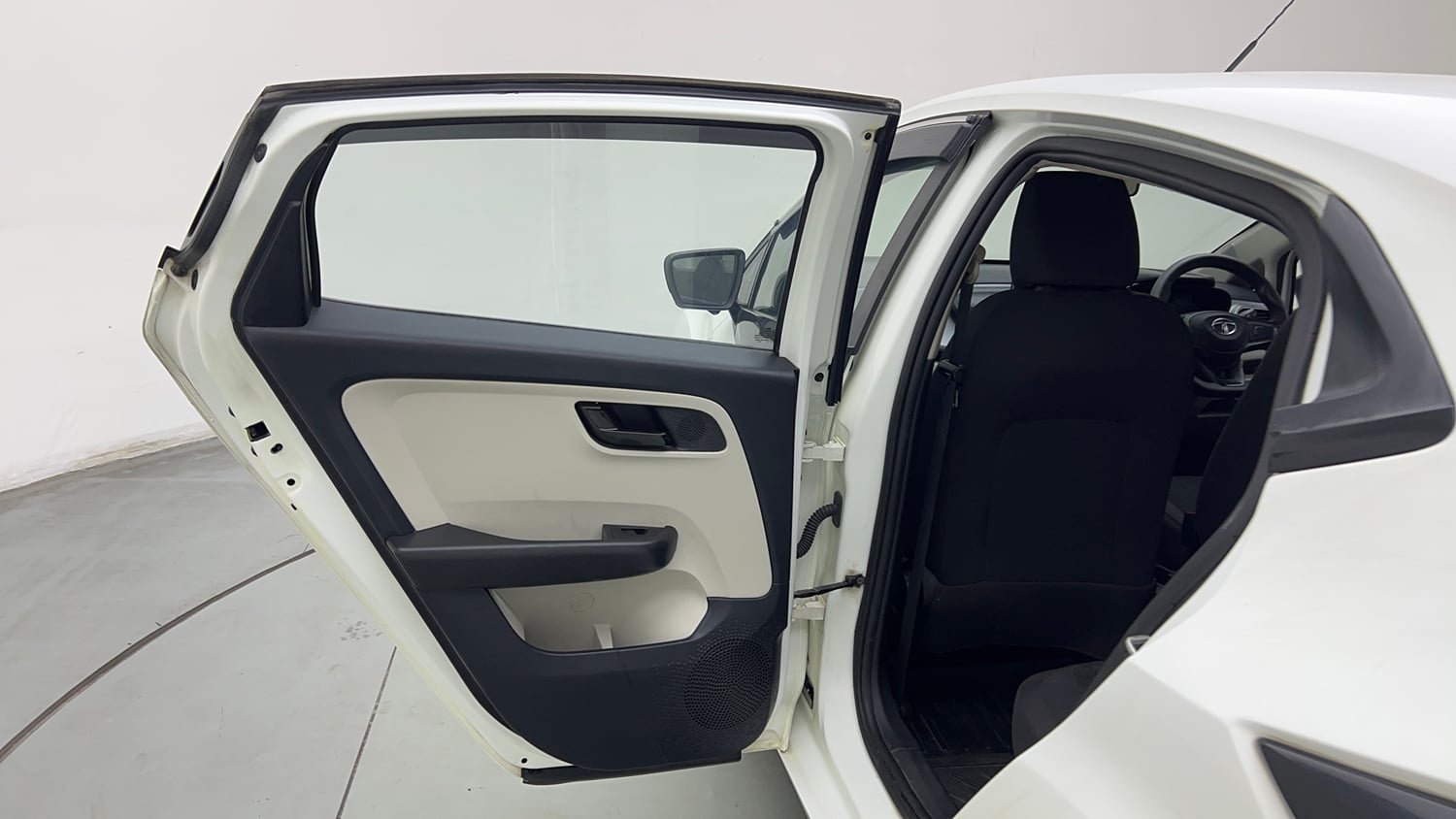 Used 2023 Tata Altroz XM Plus Petrol Petrol Manual interior LEFT REAR DOOR OPEN VIEW