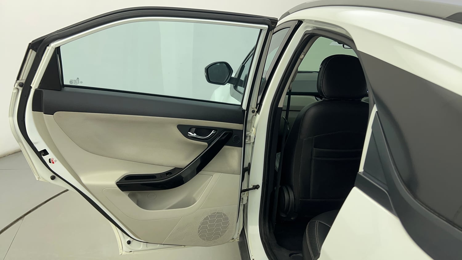 Used 2023 Tata Nexon XZA Plus (S) Petrol Automatic interior LEFT REAR DOOR OPEN VIEW