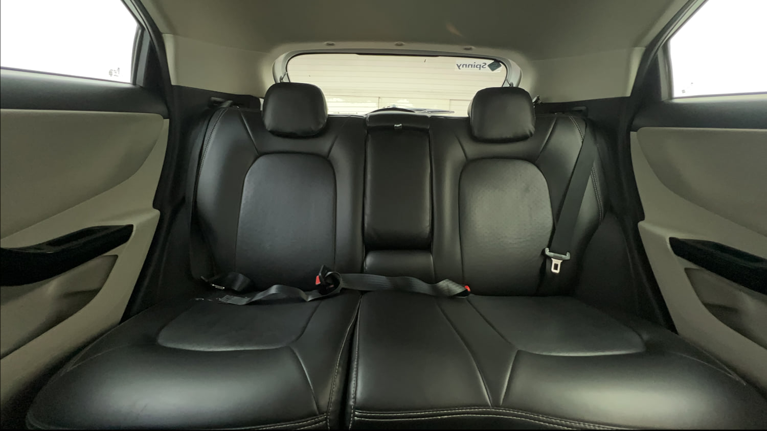 Used 2023 Tata Nexon XZA Plus (S) Petrol Automatic interior REAR SEAT CONDITION VIEW