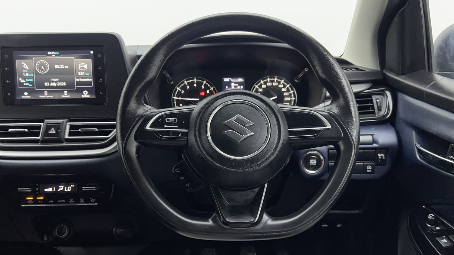 Used 2022 Maruti Suzuki Baleno Zeta MT Petrol Manual interior STEERING VIEW