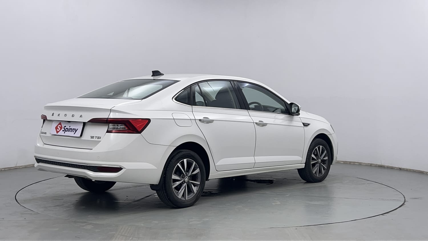 Used 2024 Skoda Slavia Style 1.5L TSI DSG Petrol Automatic exterior RIGHT REAR CORNER VIEW