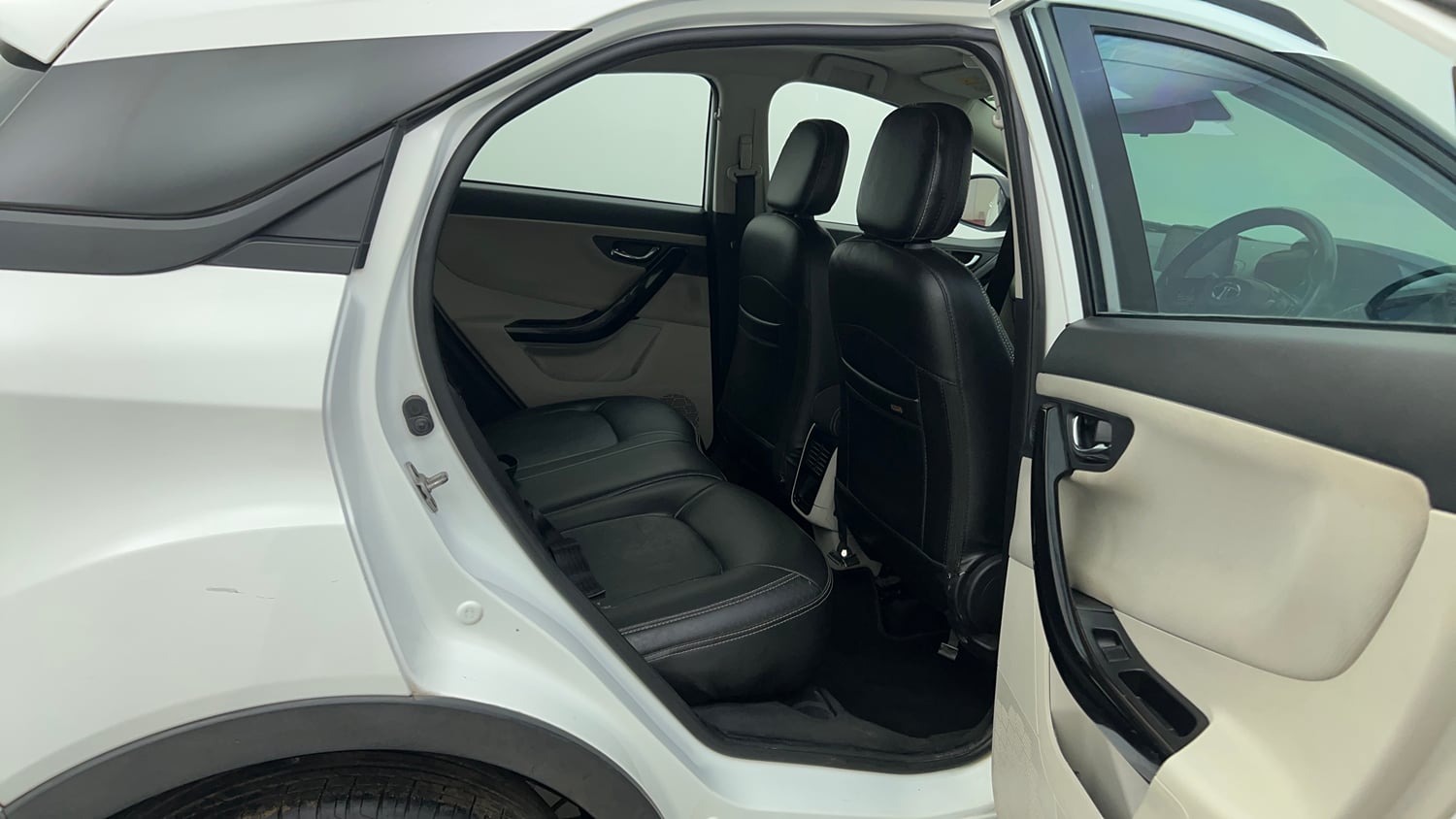 Used 2023 Tata Nexon XZA Plus (S) Petrol Automatic interior RIGHT SIDE REAR DOOR CABIN VIEW