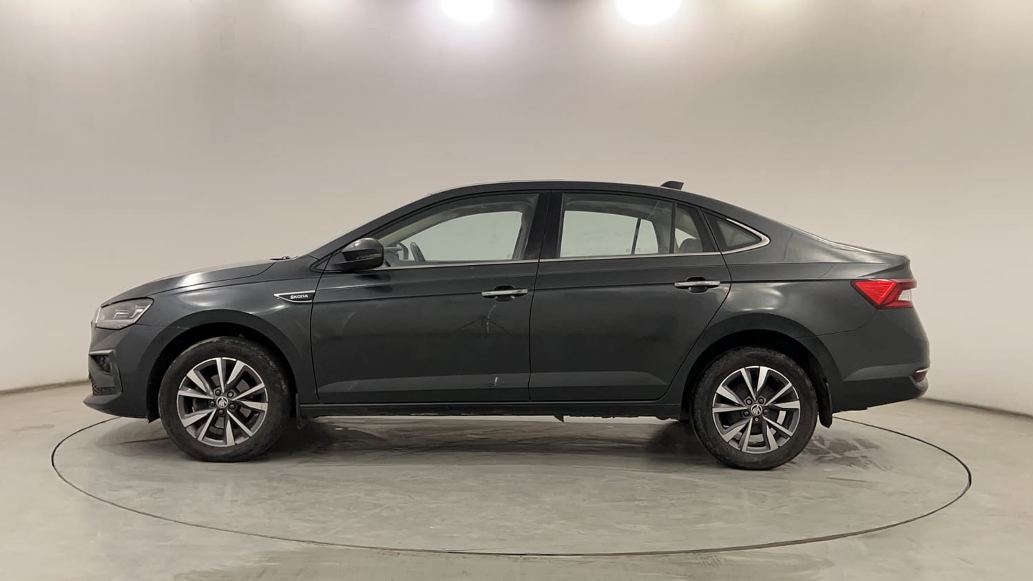 Used 2022 Skoda Slavia Style 1.0L TSI AT Petrol Automatic exterior LEFT SIDE VIEW
