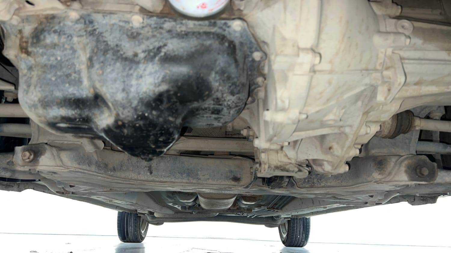 Used 2021 Ford Figo Aspire Titanium 1.2 Ti-VCT Petrol Manual extra FRONT LEFT UNDERBODY VIEW