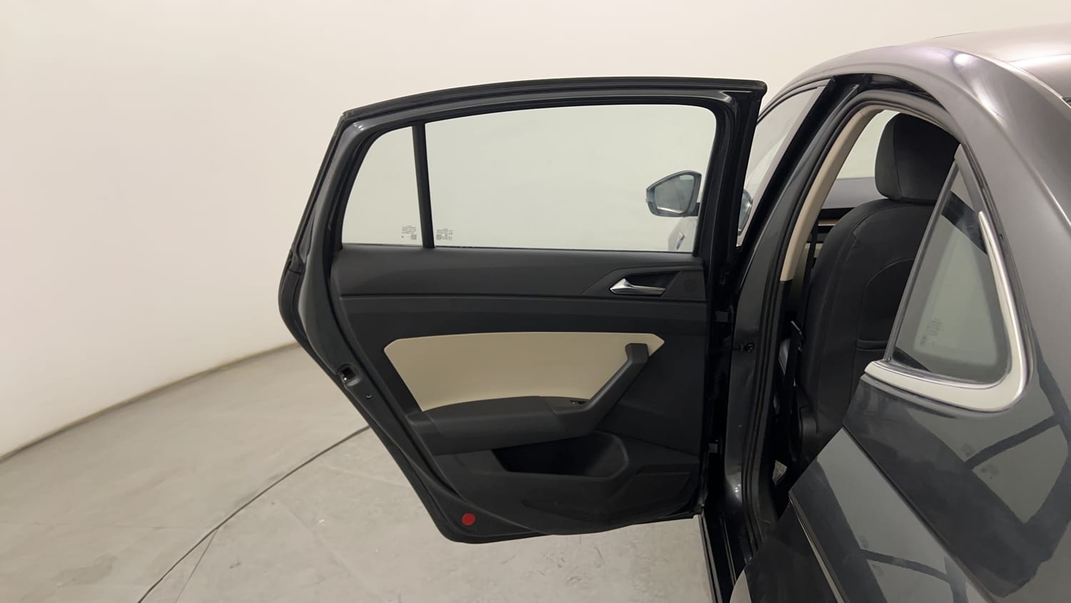 Used 2022 Skoda Slavia Style 1.0L TSI AT Petrol Automatic interior LEFT REAR DOOR OPEN VIEW