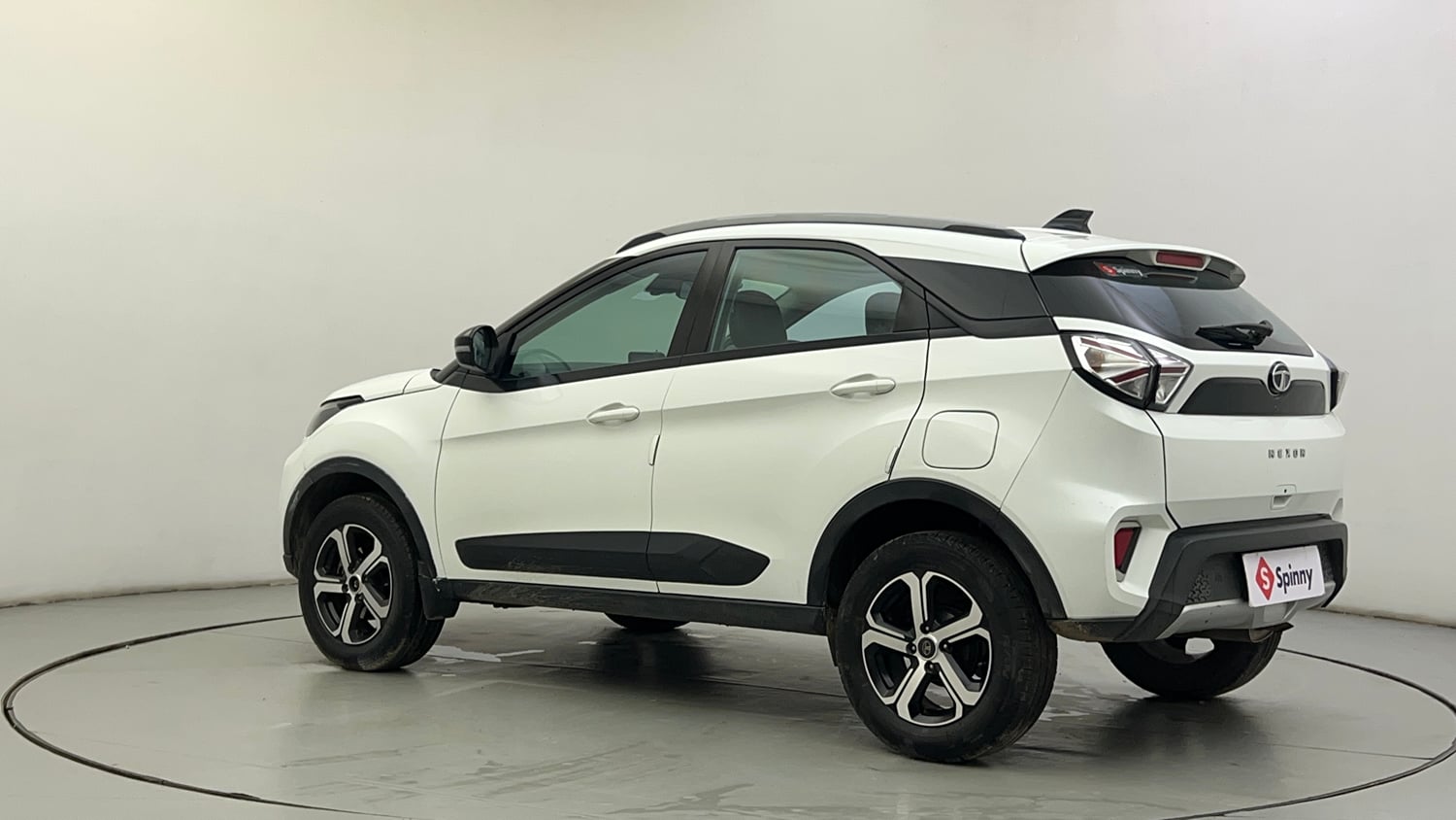 Used 2023 Tata Nexon XZA Plus (S) Petrol Automatic exterior LEFT REAR CORNER VIEW