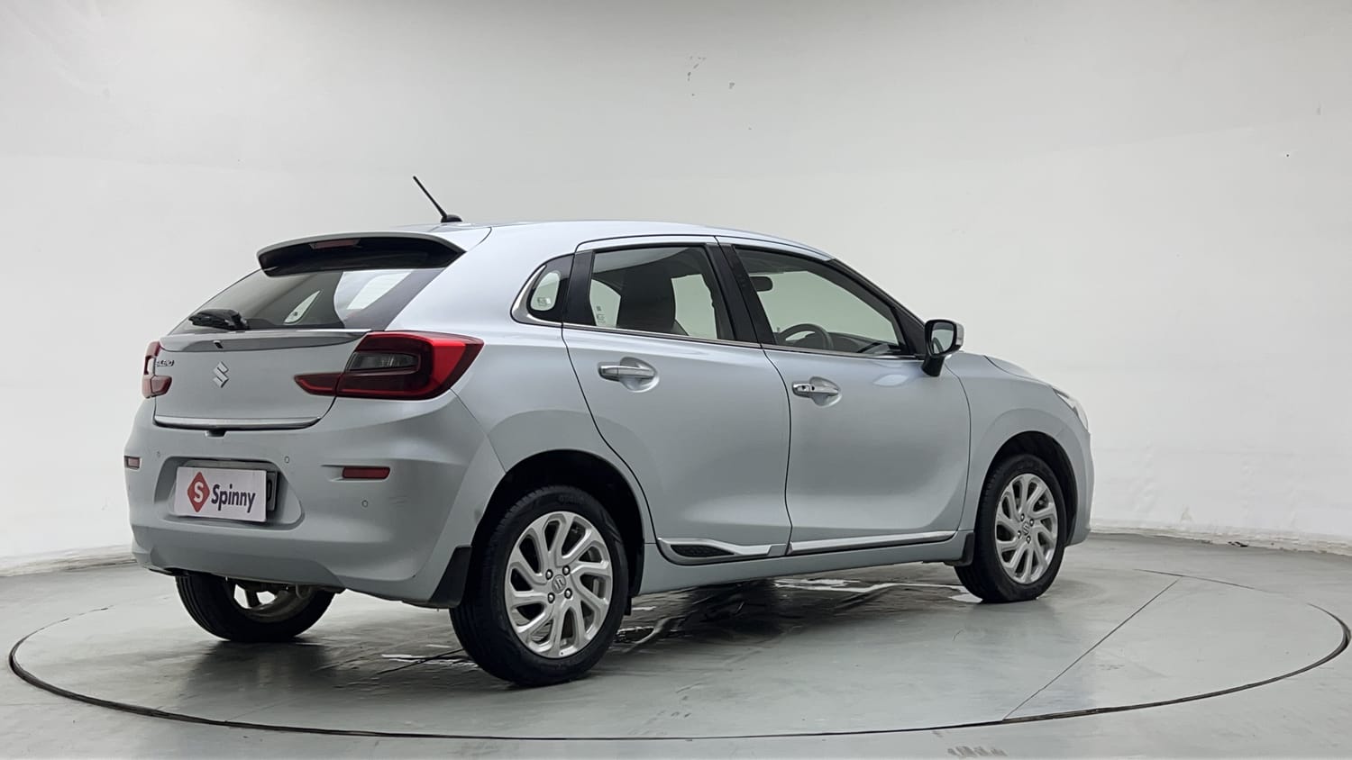 Used 2022 Maruti Suzuki Baleno Zeta MT Petrol Manual exterior RIGHT REAR CORNER VIEW