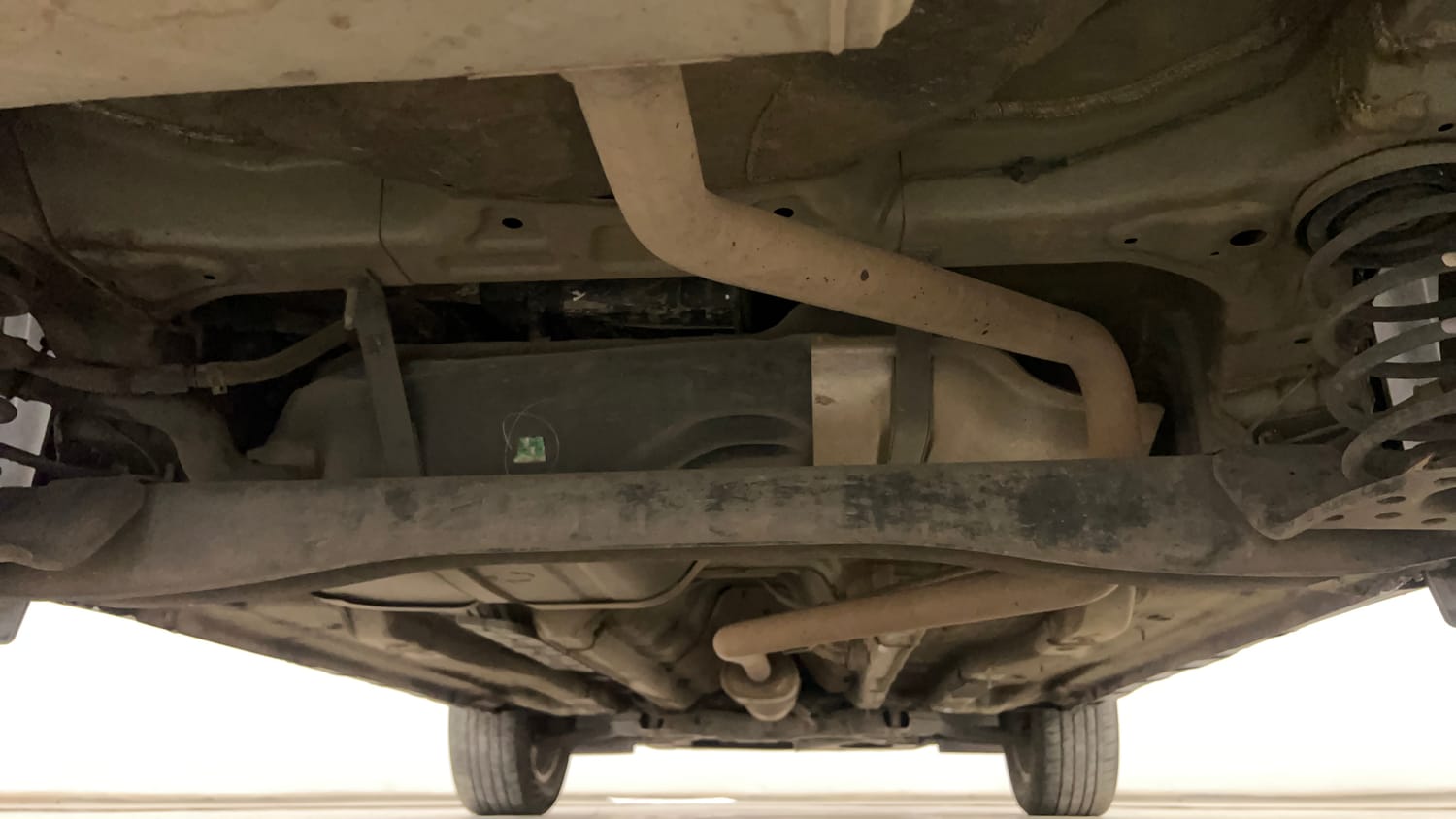 Used 2021 Hyundai Creta SX 1.5 Petrol Petrol Manual extra REAR UNDERBODY VIEW (TAKEN FROM REAR)