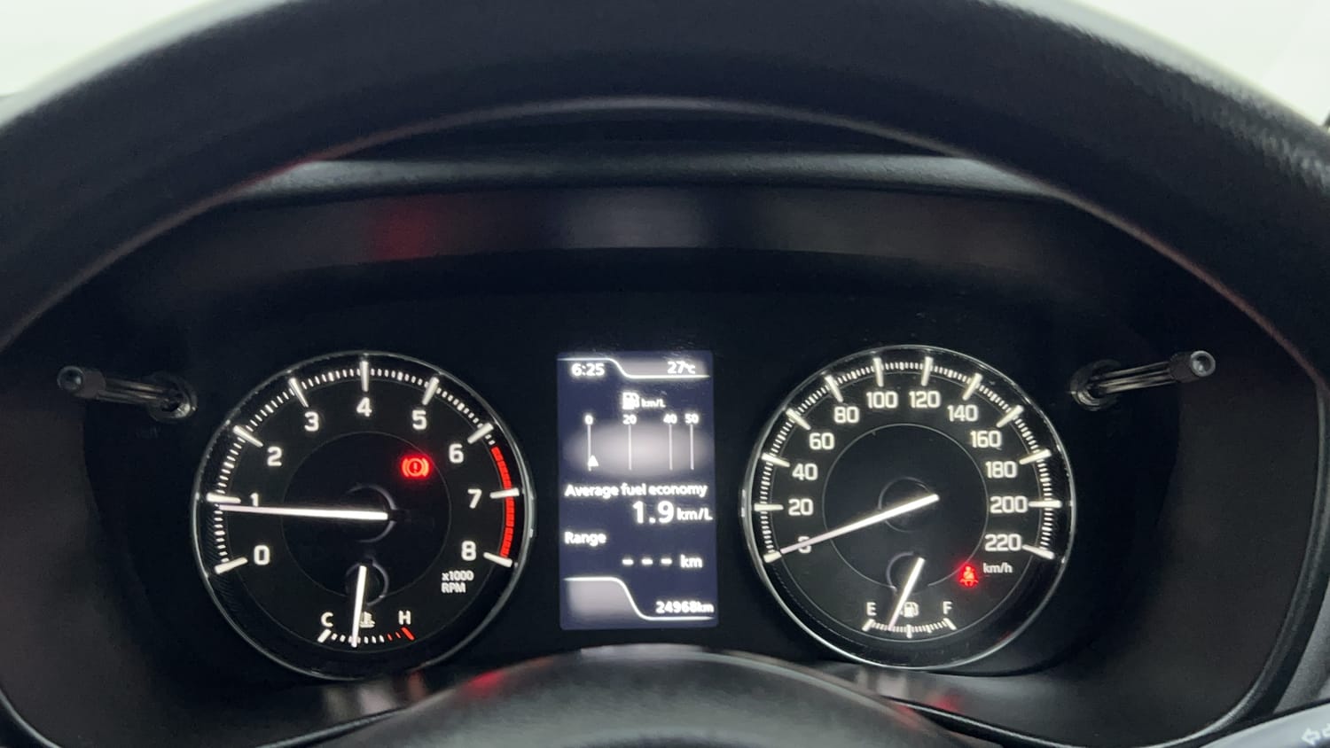 Used 2022 Maruti Suzuki Baleno Zeta MT Petrol Manual interior CLUSTERMETER VIEW