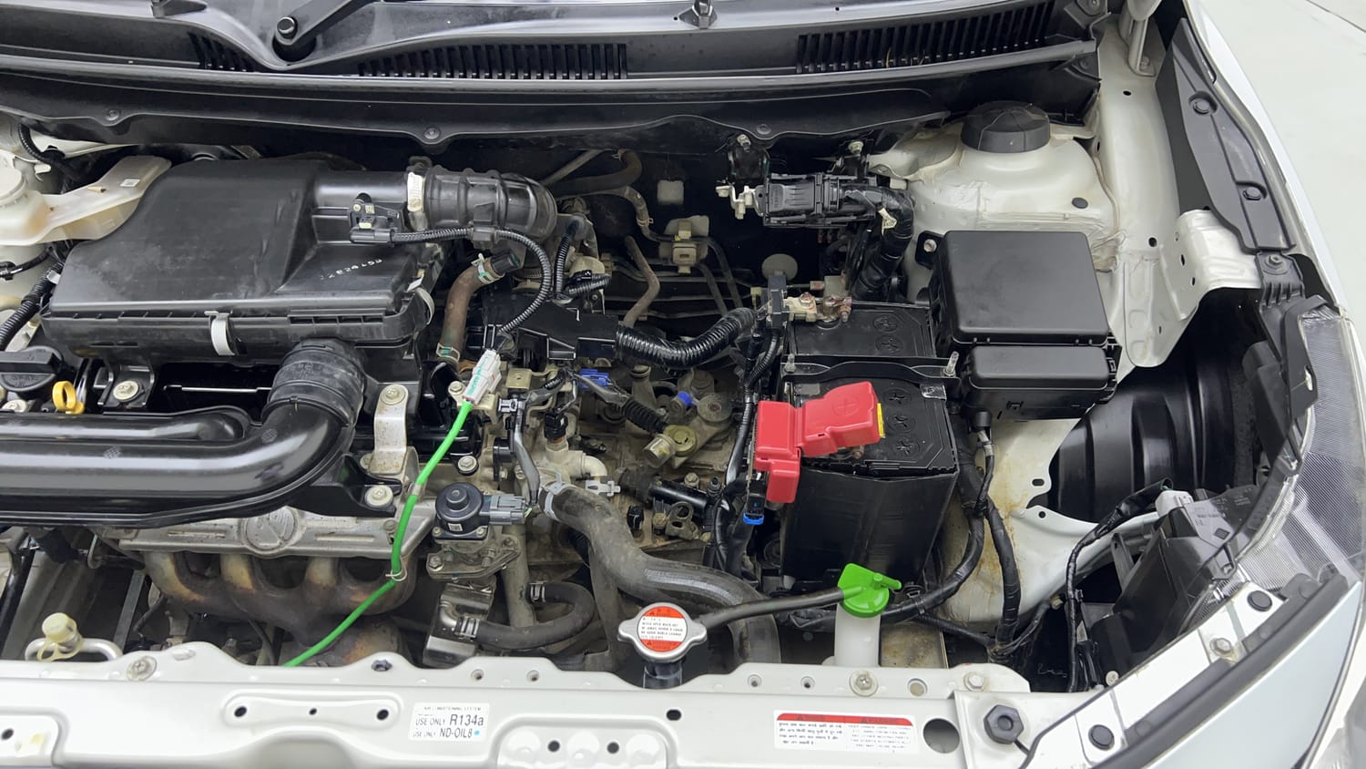 Used 2022 Maruti Suzuki Baleno Zeta MT Petrol Manual engine ENGINE LEFT SIDE VIEW