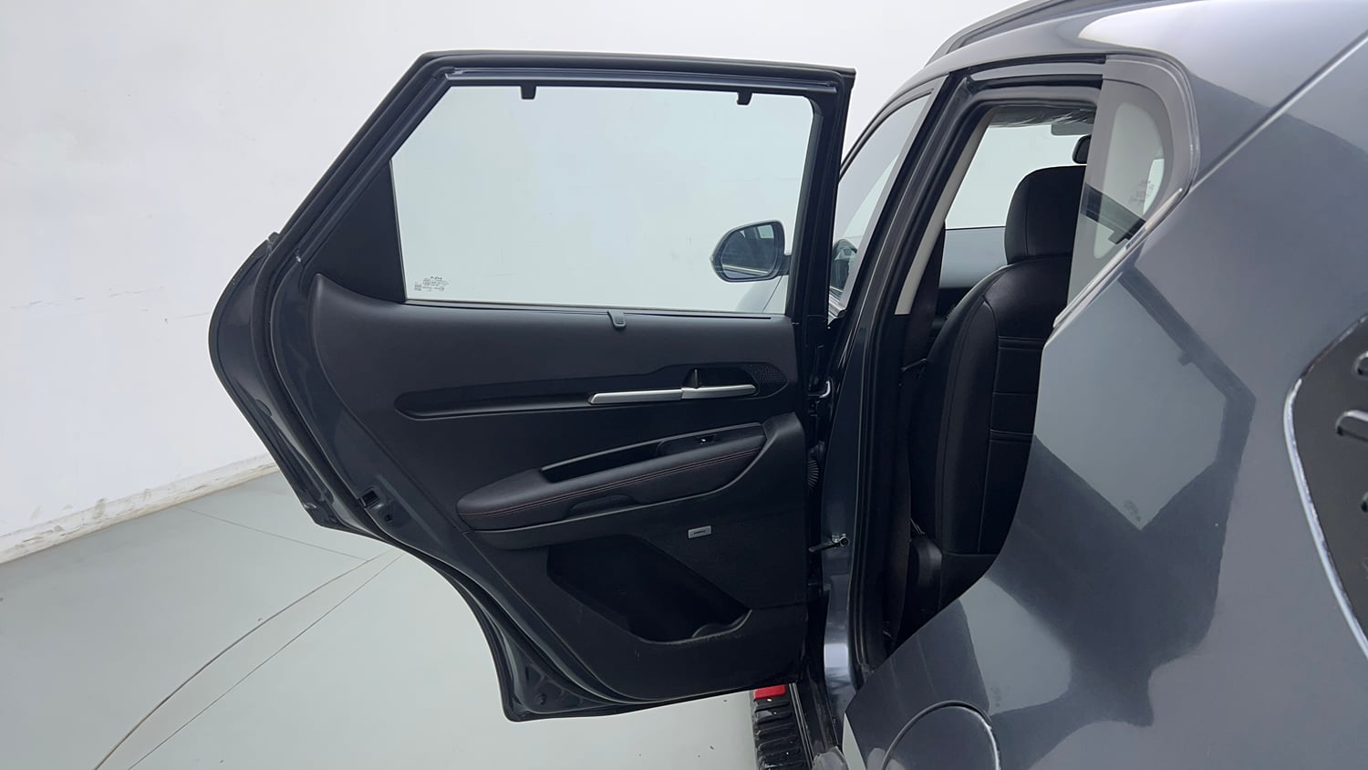 Used 2022 Kia Sonet GTX Plus 1.0 DCT Petrol Automatic interior LEFT REAR DOOR OPEN VIEW