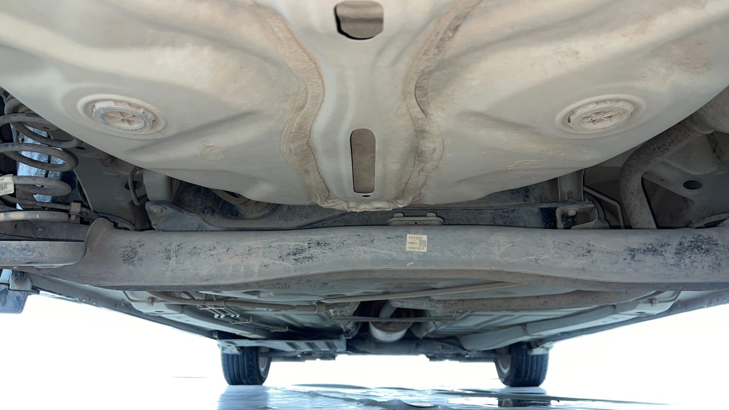 Used 2022 Maruti Suzuki Baleno Zeta MT Petrol Manual extra REAR UNDERBODY VIEW (TAKEN FROM REAR)