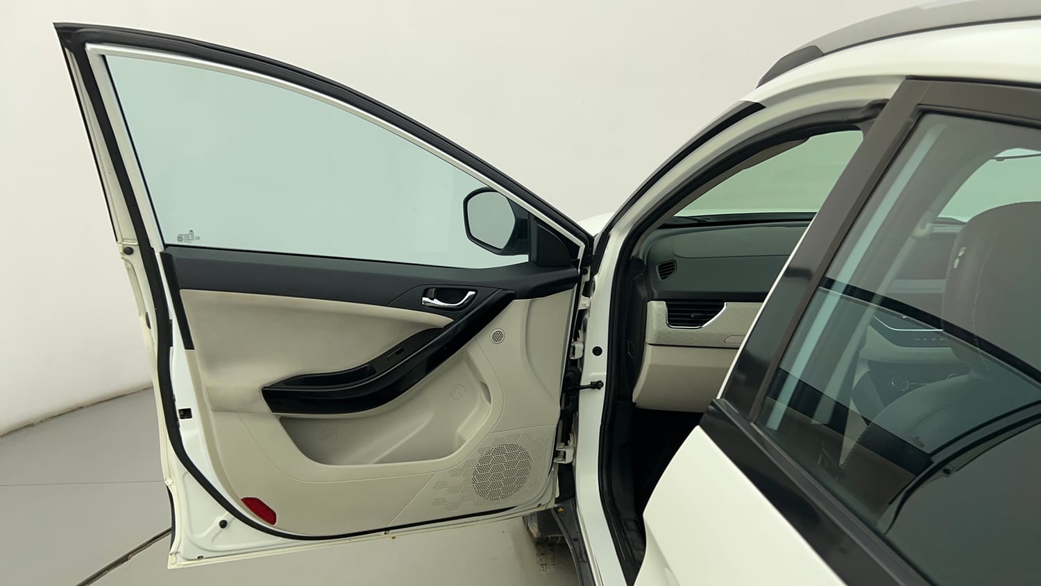 Used 2023 Tata Nexon XZA Plus (S) Petrol Automatic interior LEFT FRONT DOOR OPEN VIEW