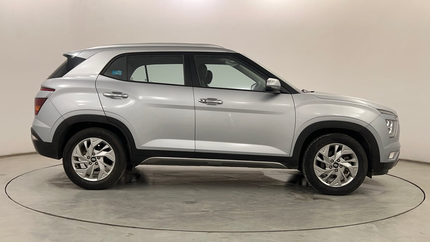 Used 2021 Hyundai Creta SX 1.5 Petrol Petrol Manual exterior RIGHT SIDE VIEW