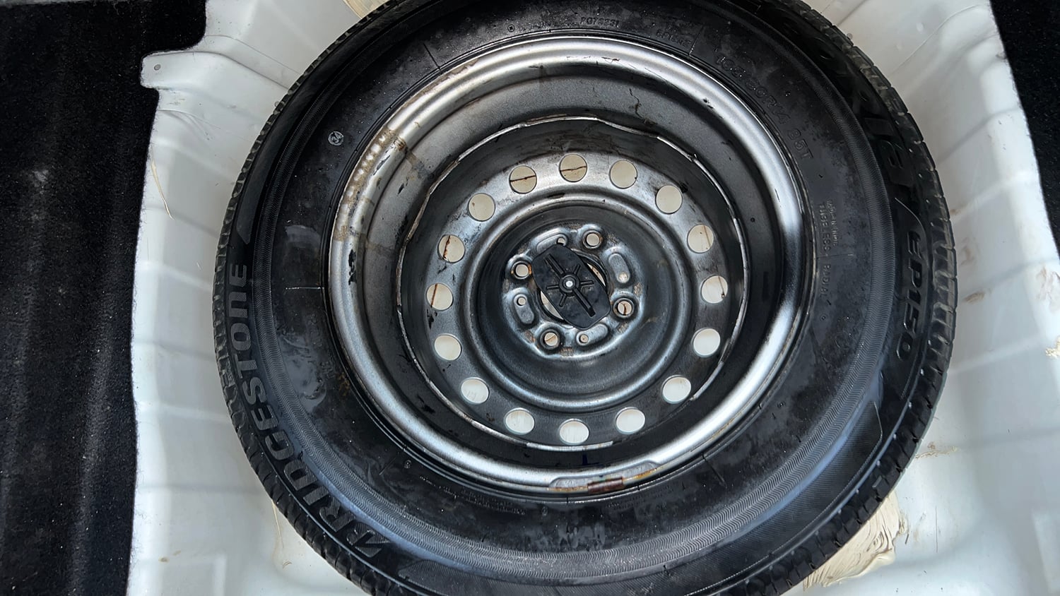 Used 2023 Tata Altroz XM Plus Petrol Petrol Manual tyres SPARE TYRE VIEW