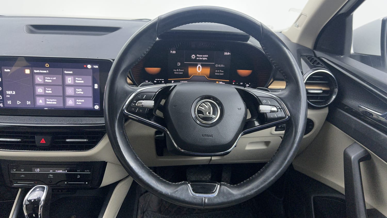 Used 2024 Skoda Slavia Style 1.5L TSI DSG Petrol Automatic interior STEERING VIEW