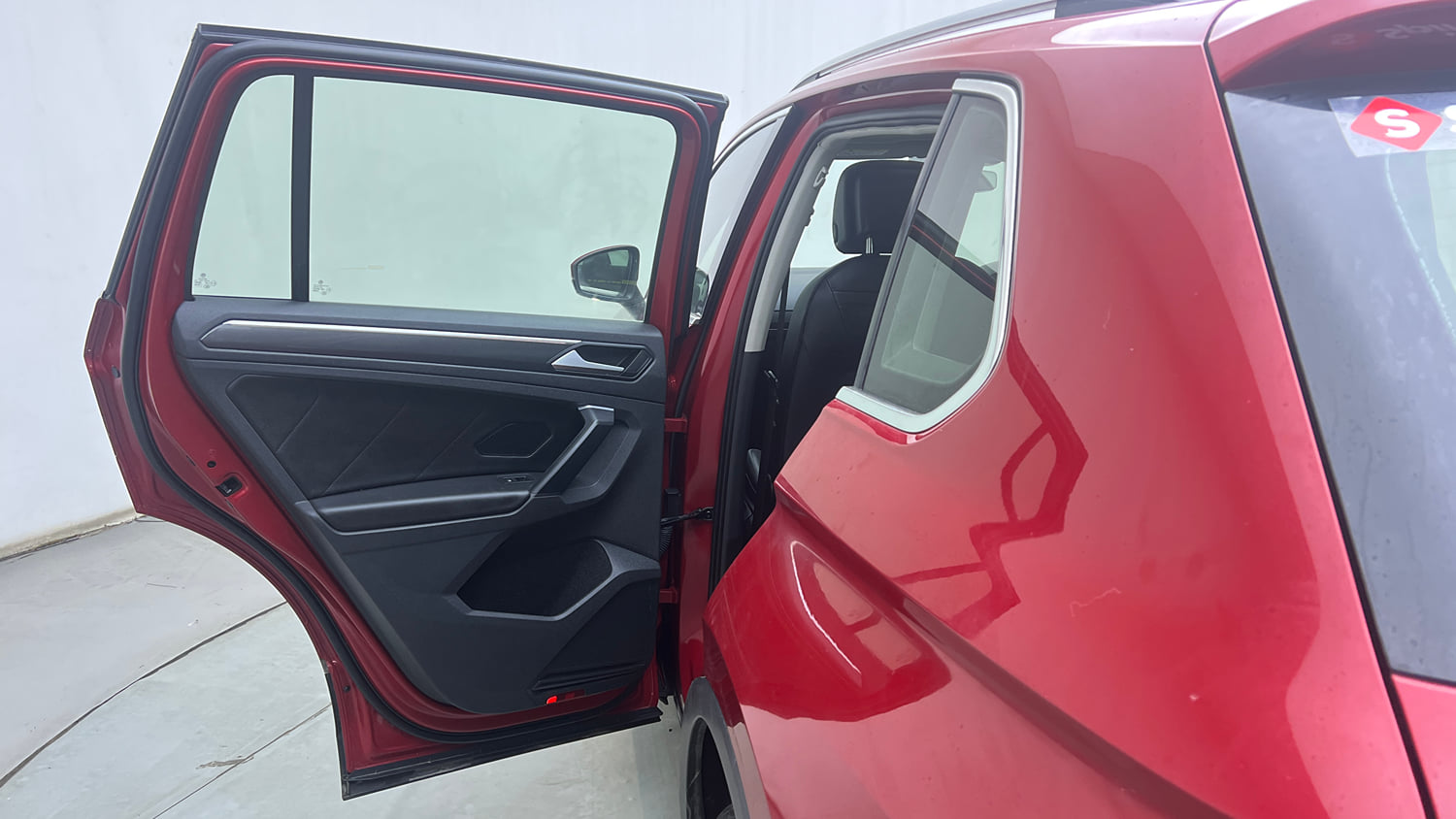Used 2022 Volkswagen Tiguan Elegance 2.0 TSI DSG Petrol Automatic interior LEFT REAR DOOR OPEN VIEW