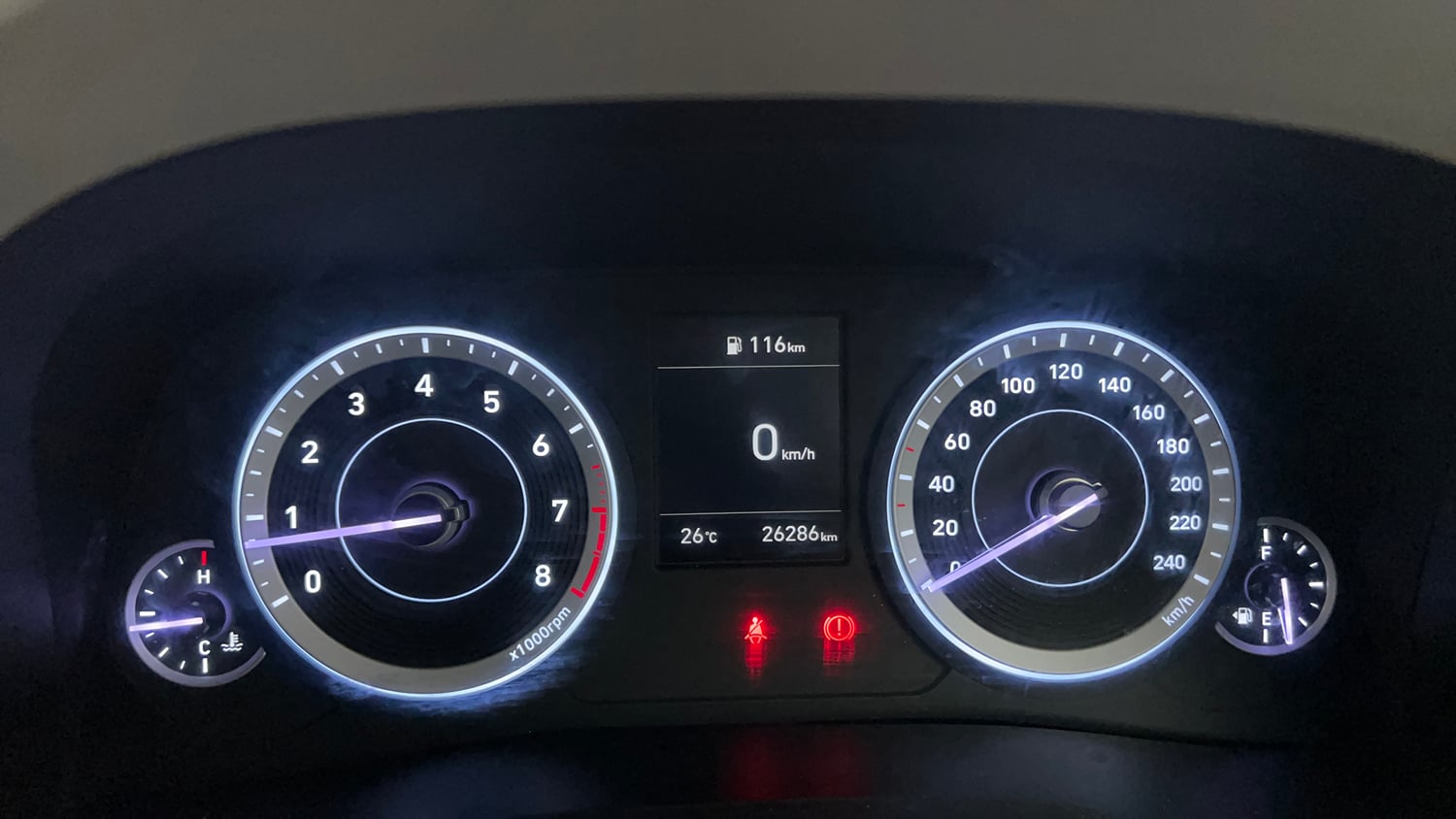 Used 2021 Hyundai Creta SX 1.5 Petrol Petrol Manual interior CLUSTERMETER VIEW