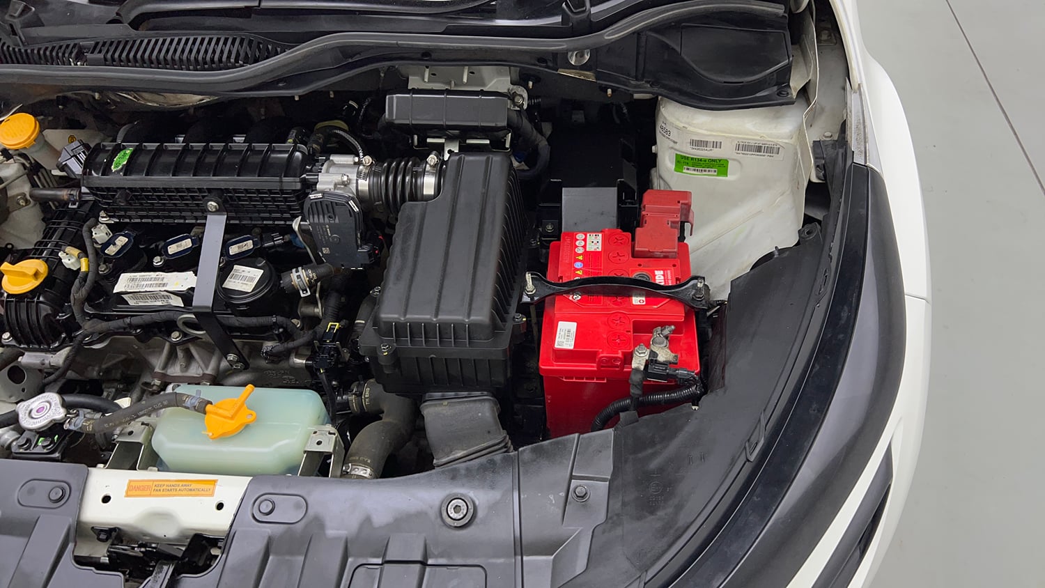 Used 2023 Tata Altroz XM Plus Petrol Petrol Manual engine ENGINE LEFT SIDE VIEW