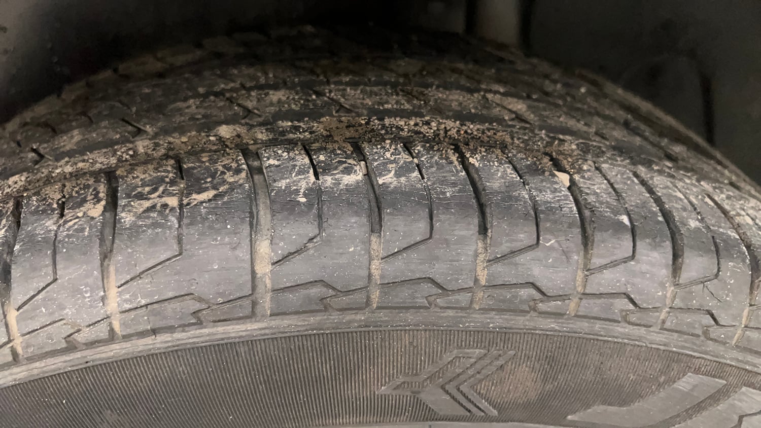 Used 2021 Hyundai Creta SX 1.5 Petrol Petrol Manual tyres LEFT REAR TYRE TREAD VIEW