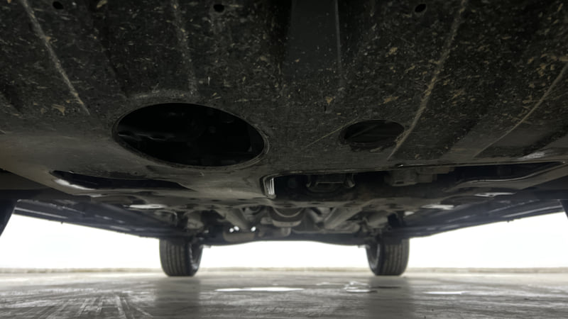 Used 2022 Hyundai Creta SX (O) 1.4 Turbo 7 DCT Petrol Automatic extra FRONT LEFT UNDERBODY VIEW