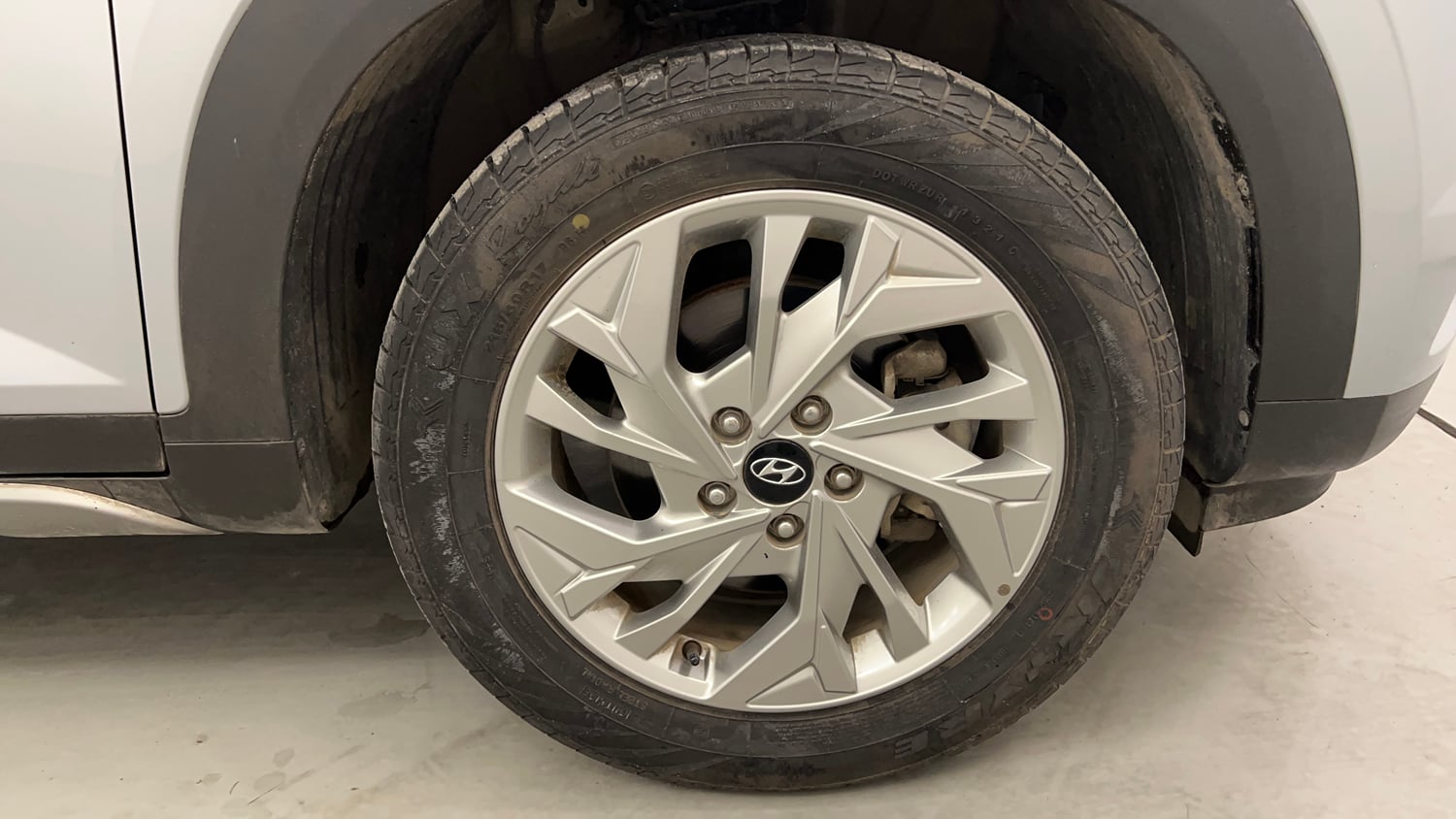 Used 2021 Hyundai Creta SX 1.5 Petrol Petrol Manual tyres RIGHT FRONT TYRE RIM VIEW