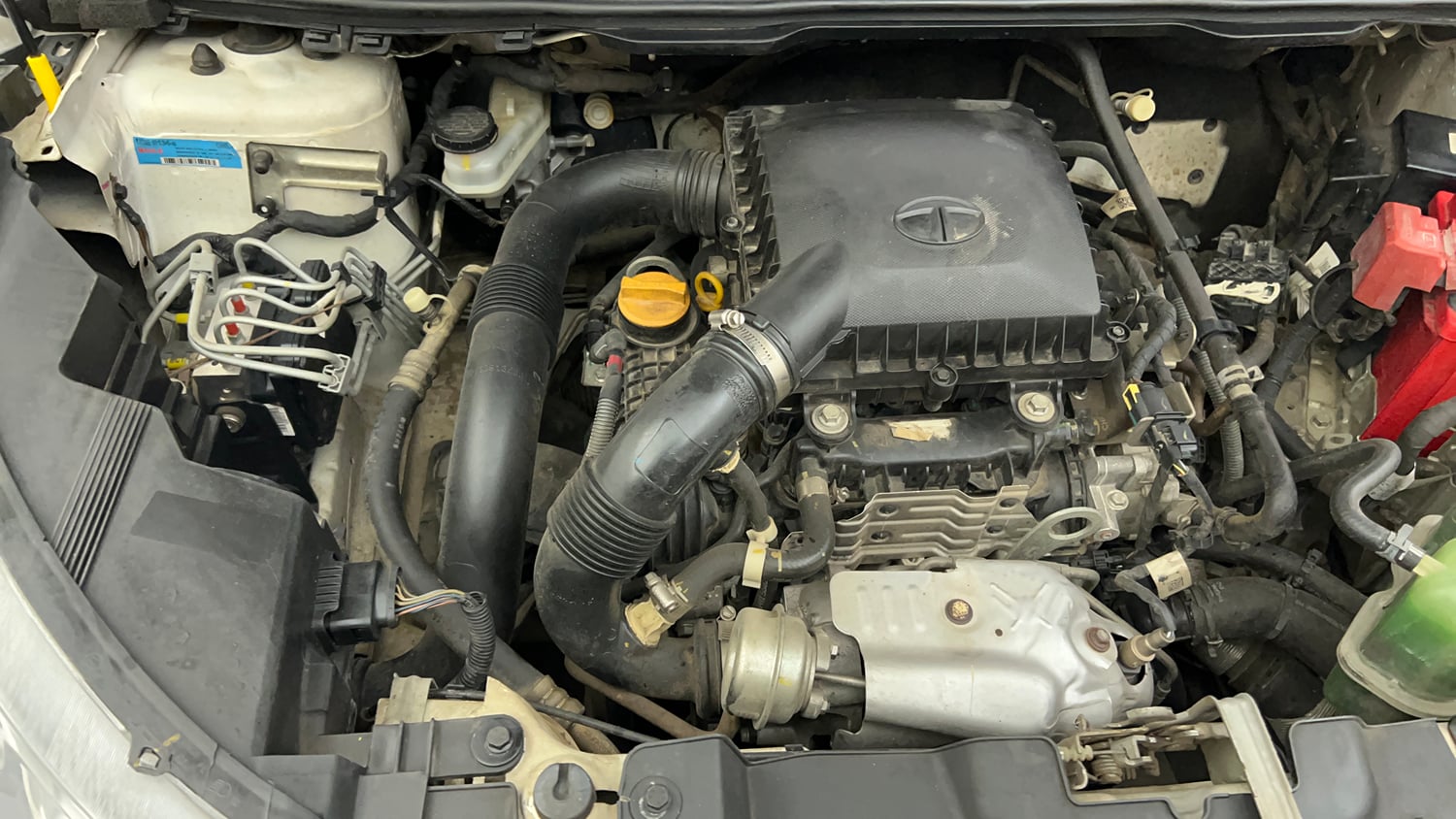Used 2023 Tata Nexon XZA Plus (S) Petrol Automatic engine ENGINE RIGHT SIDE VIEW
