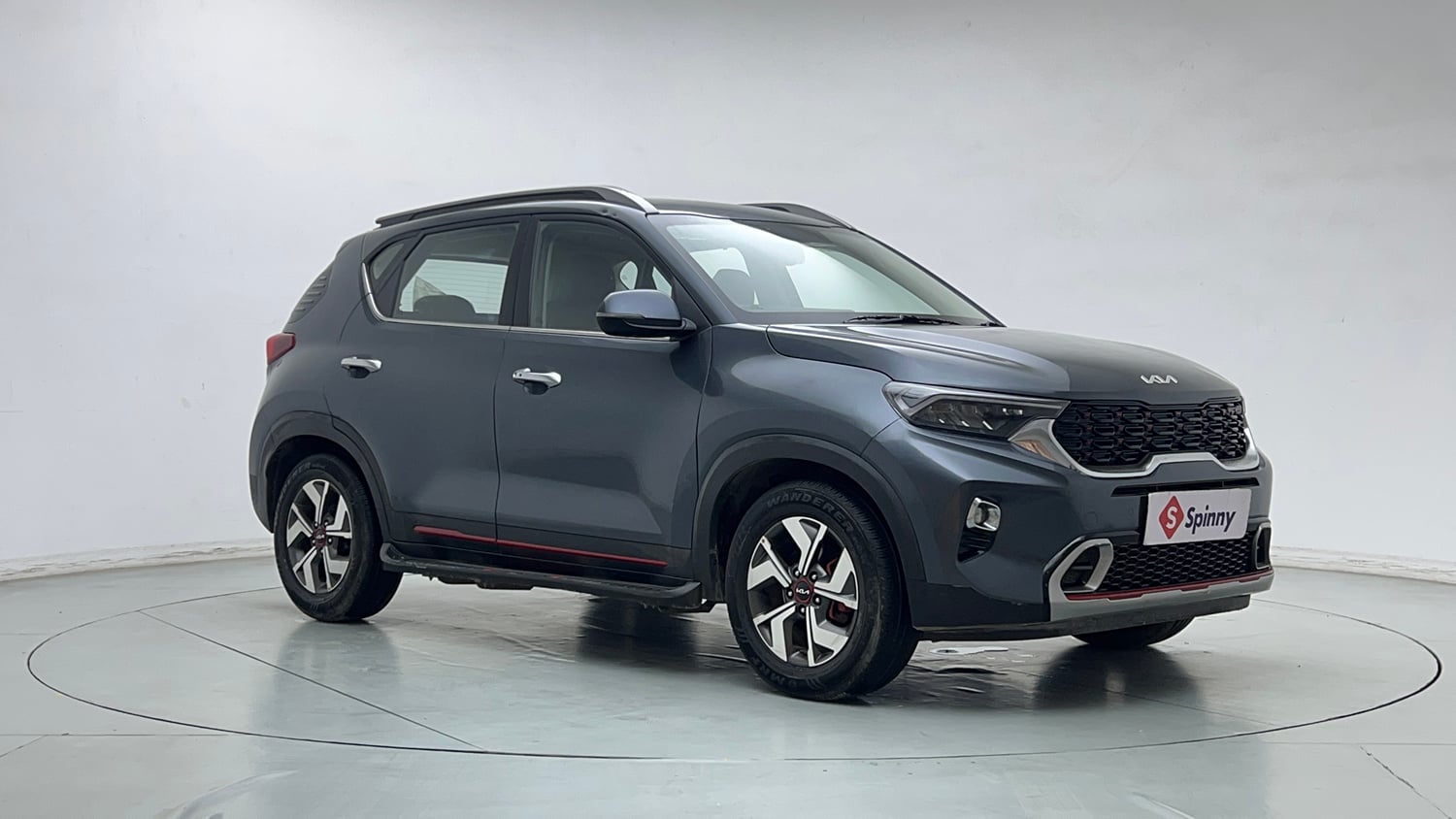 Used 2022 Kia Sonet GTX Plus 1.0 DCT Petrol Automatic exterior RIGHT FRONT CORNER VIEW