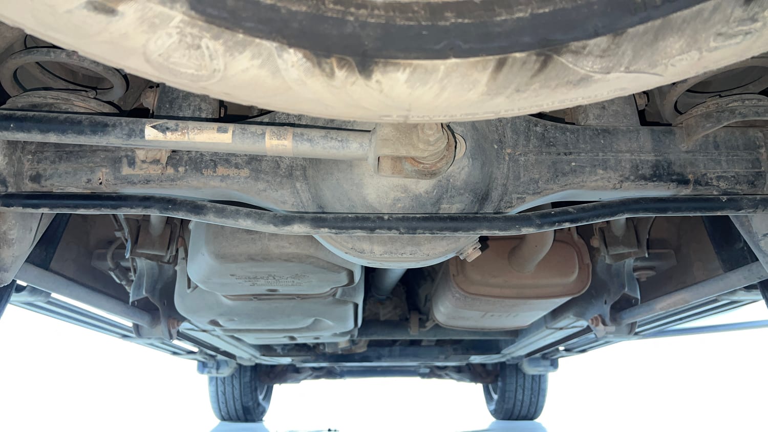 Used 2022 Mahindra Scorpio N Z8 L Diesel AT 4WD 7 STR Diesel Automatic extra REAR UNDERBODY VIEW (TAKEN FROM REAR)