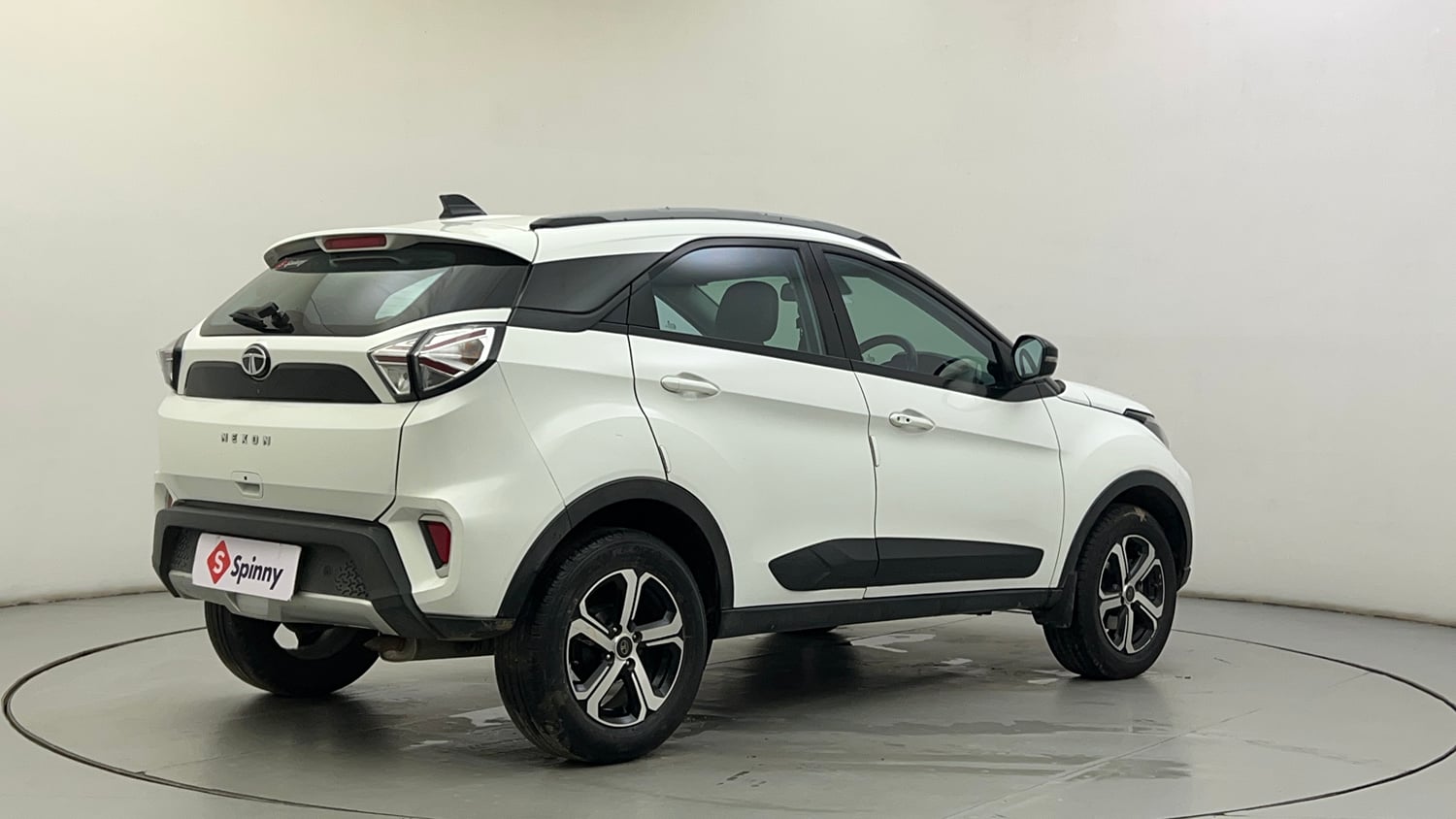 Used 2023 Tata Nexon XZA Plus (S) Petrol Automatic exterior RIGHT REAR CORNER VIEW