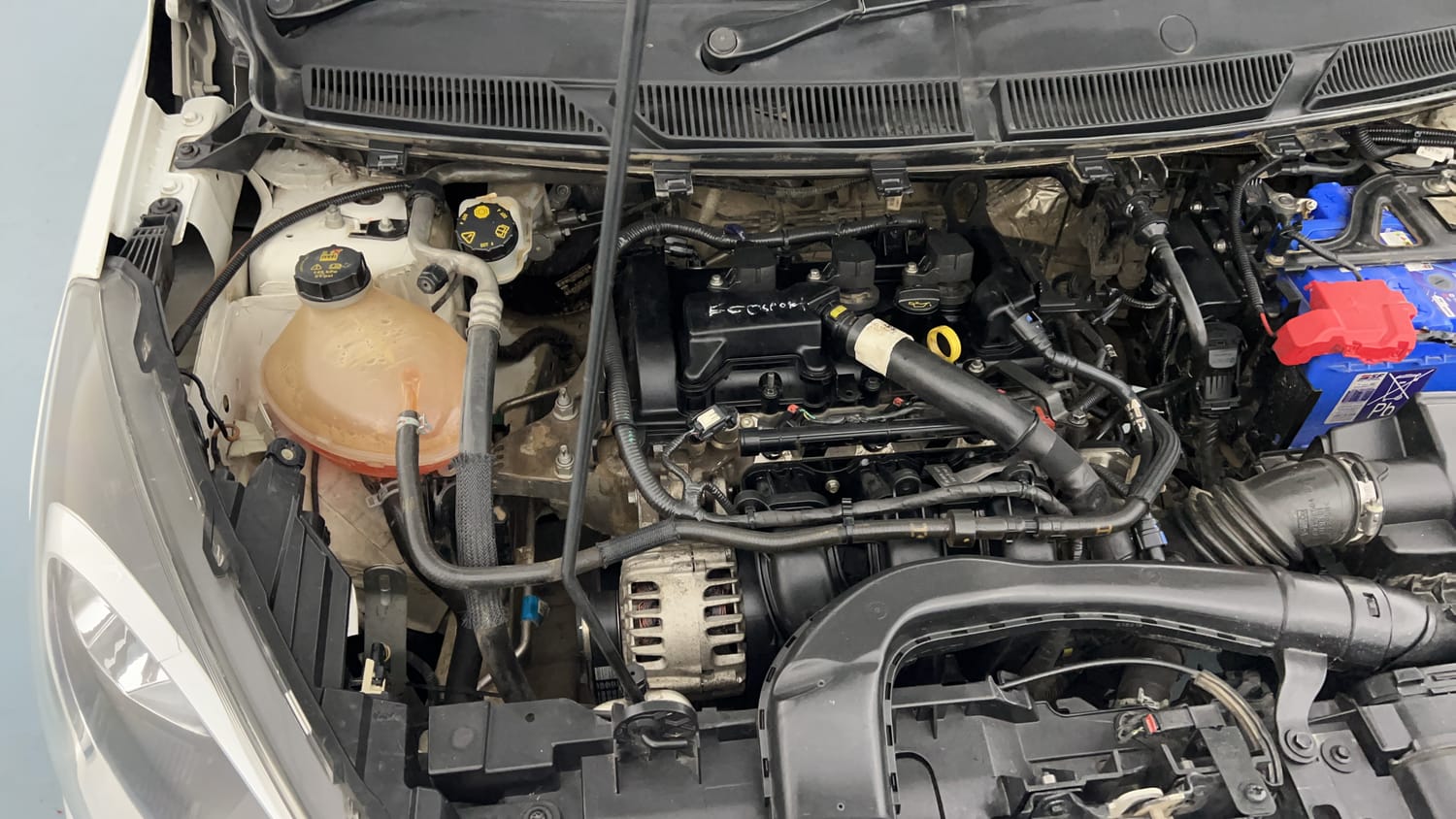 Used 2021 Ford Figo Aspire Titanium 1.2 Ti-VCT Petrol Manual engine ENGINE RIGHT SIDE VIEW