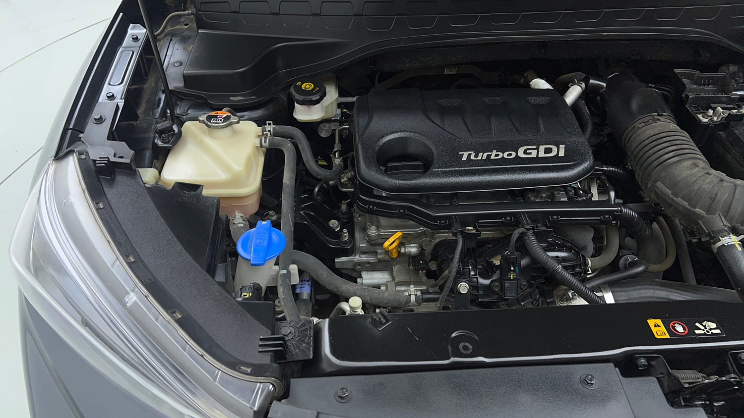 Used 2022 Kia Sonet GTX Plus 1.0 DCT Petrol Automatic engine ENGINE RIGHT SIDE VIEW
